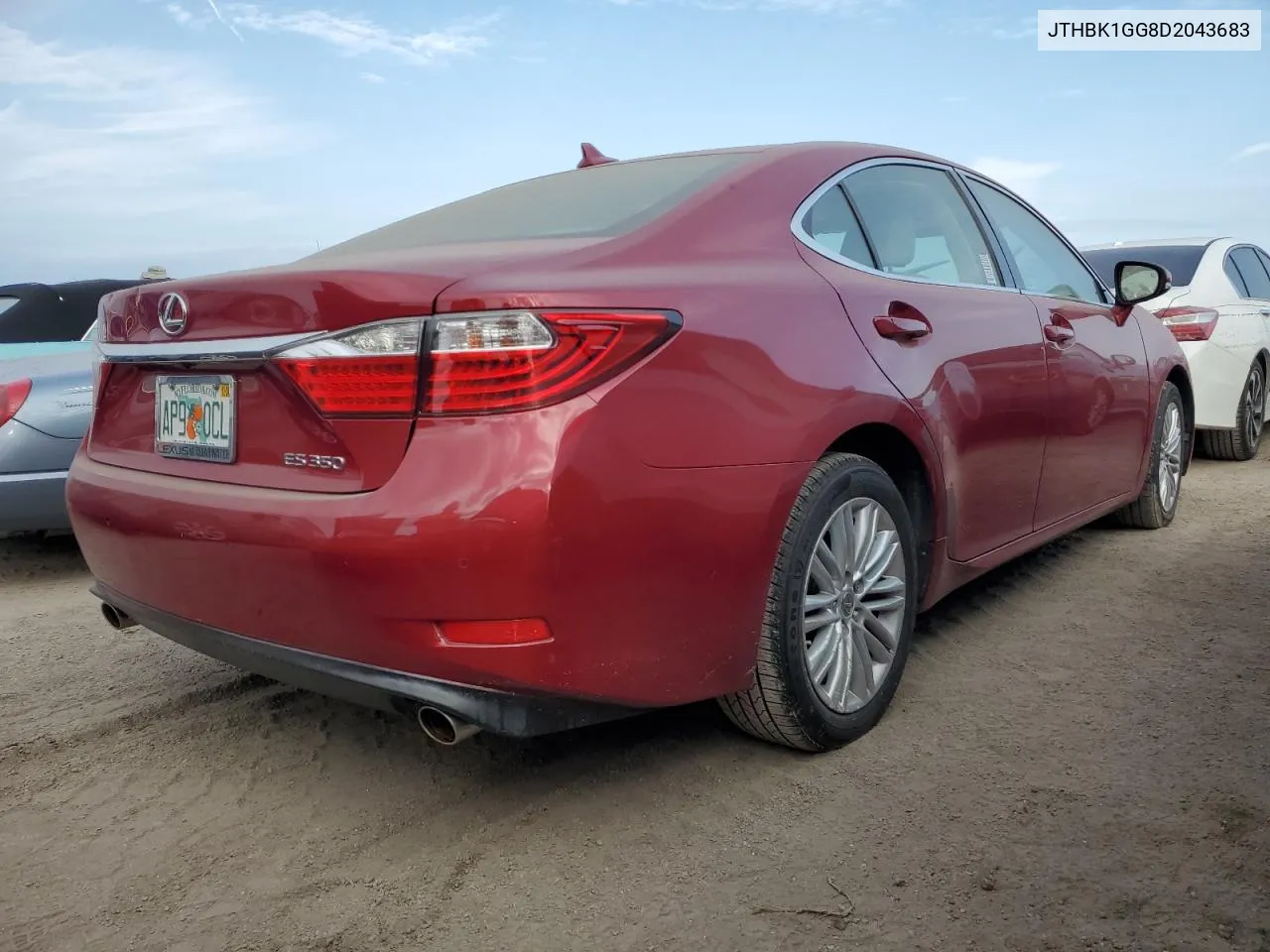 2013 Lexus Es 350 VIN: JTHBK1GG8D2043683 Lot: 76459674