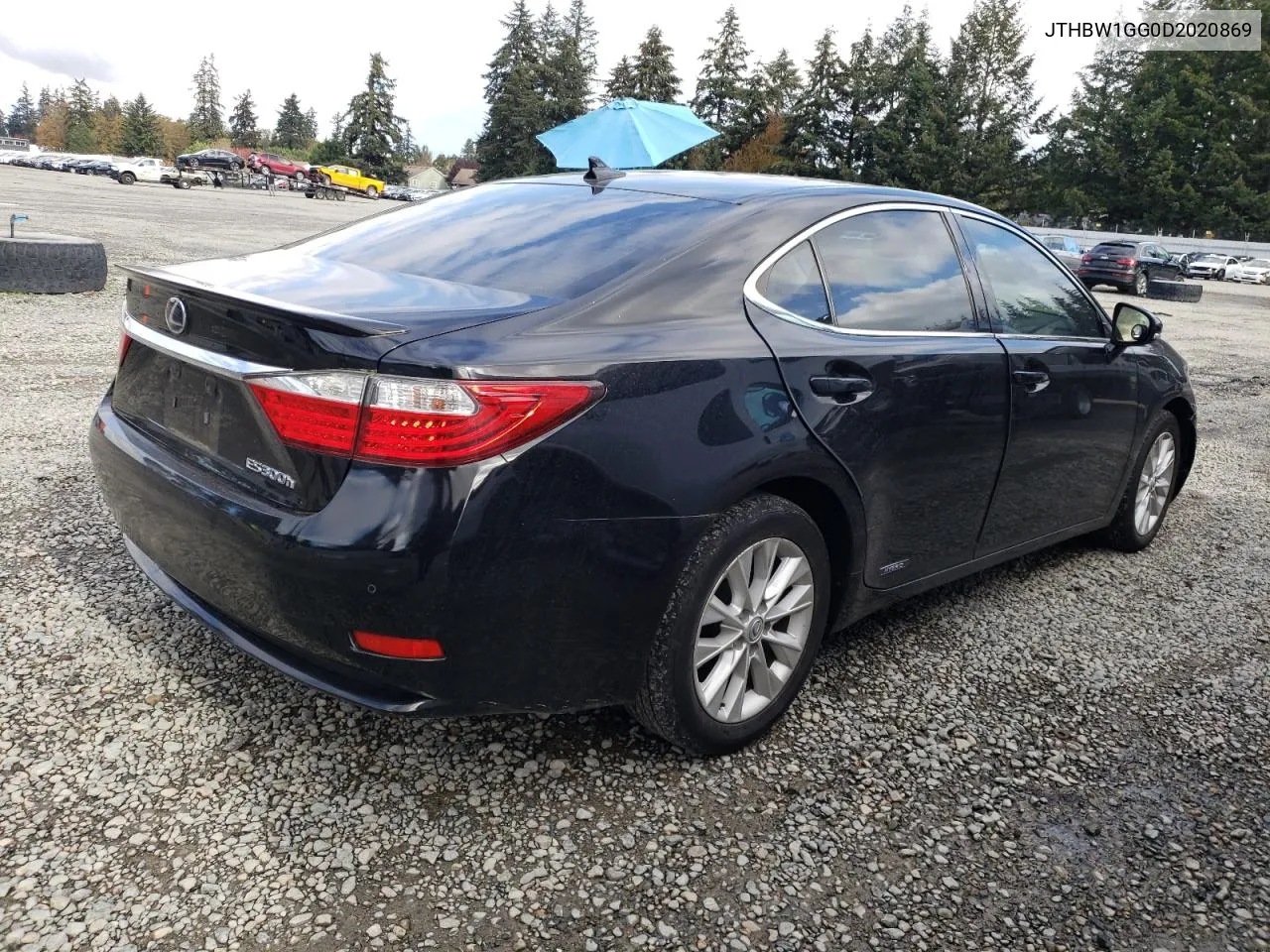 2013 Lexus Es 300H VIN: JTHBW1GG0D2020869 Lot: 77644694