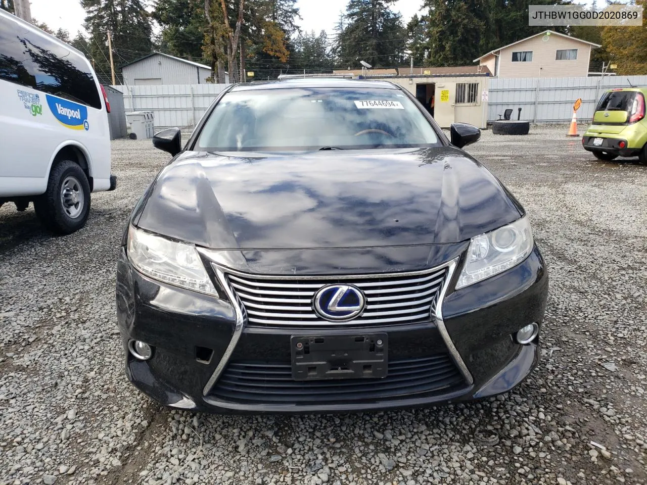 2013 Lexus Es 300H VIN: JTHBW1GG0D2020869 Lot: 77644694