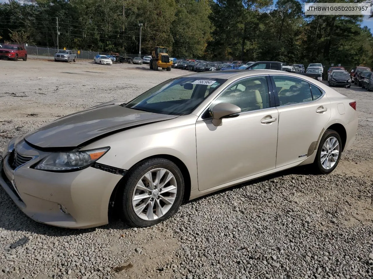 2013 Lexus Es 300H VIN: JTHBW1GG5D2037957 Lot: 77982964