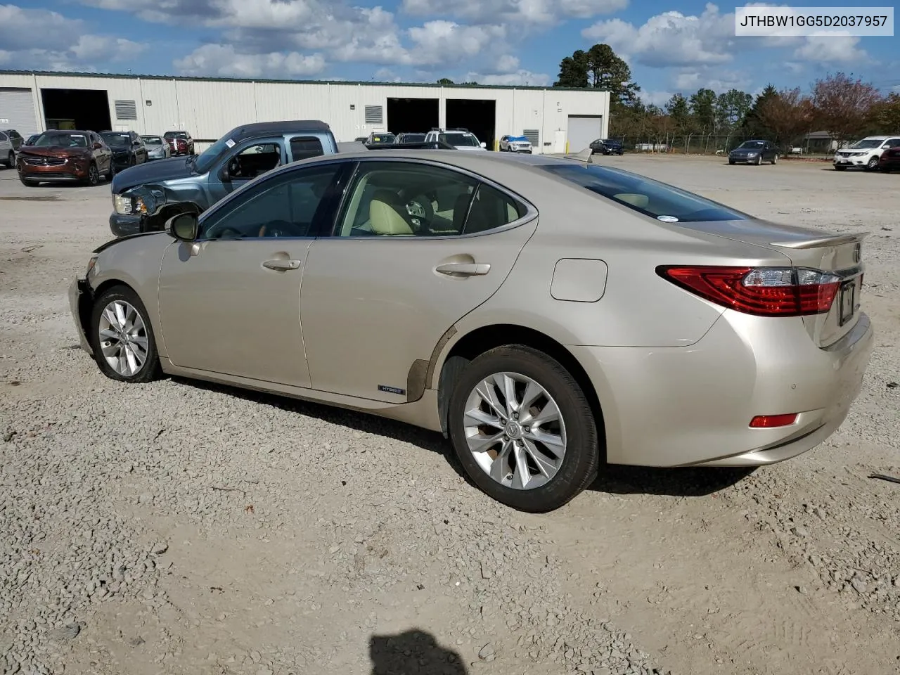 2013 Lexus Es 300H VIN: JTHBW1GG5D2037957 Lot: 77982964