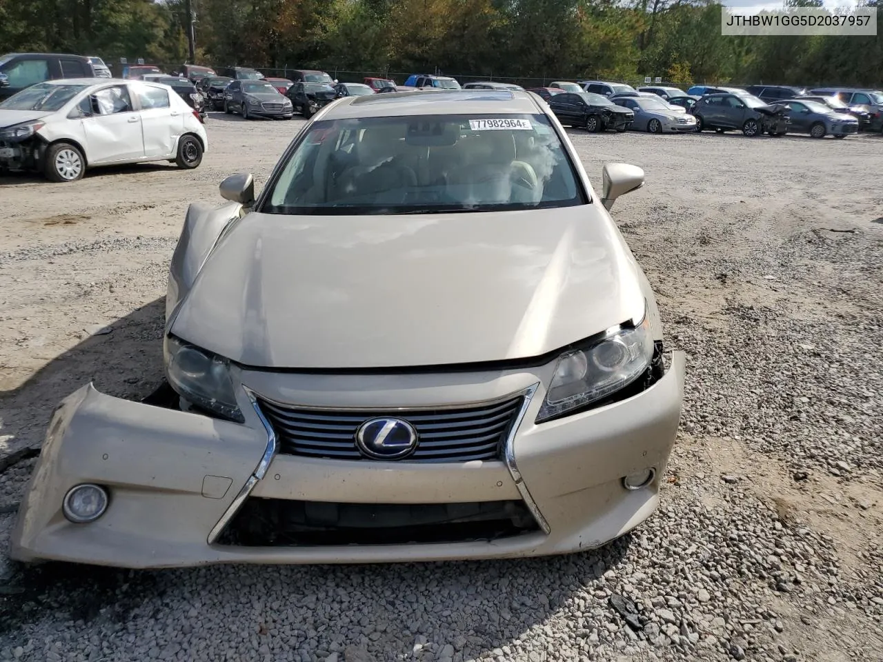 2013 Lexus Es 300H VIN: JTHBW1GG5D2037957 Lot: 77982964