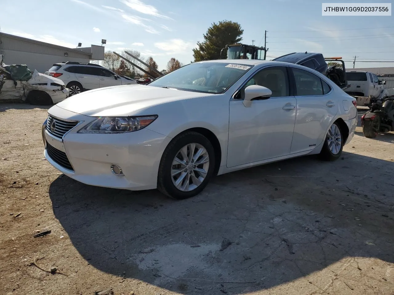 2013 Lexus Es 300H VIN: JTHBW1GG9D2037556 Lot: 78361874