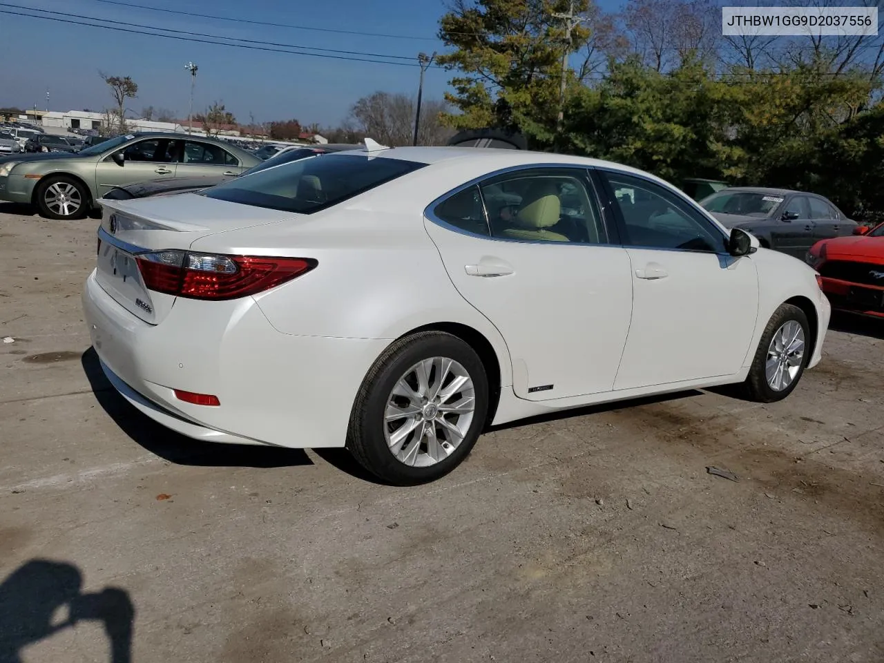 2013 Lexus Es 300H VIN: JTHBW1GG9D2037556 Lot: 78361874