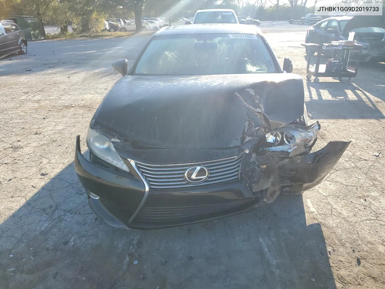 2013 Lexus Es 350 VIN: JTHBK1GG9D2019733 Lot: 78492804