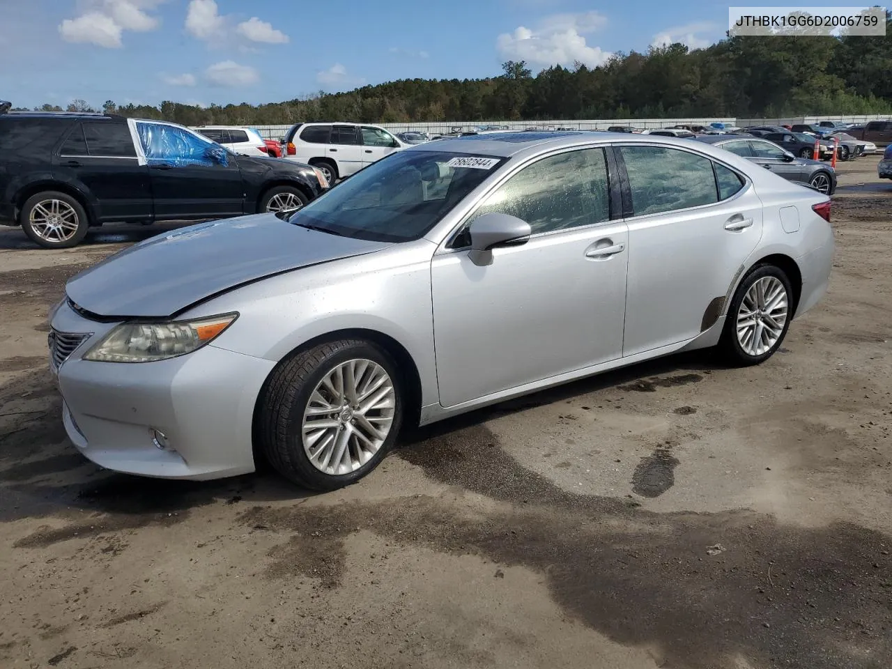 2013 Lexus Es 350 VIN: JTHBK1GG6D2006759 Lot: 78602844