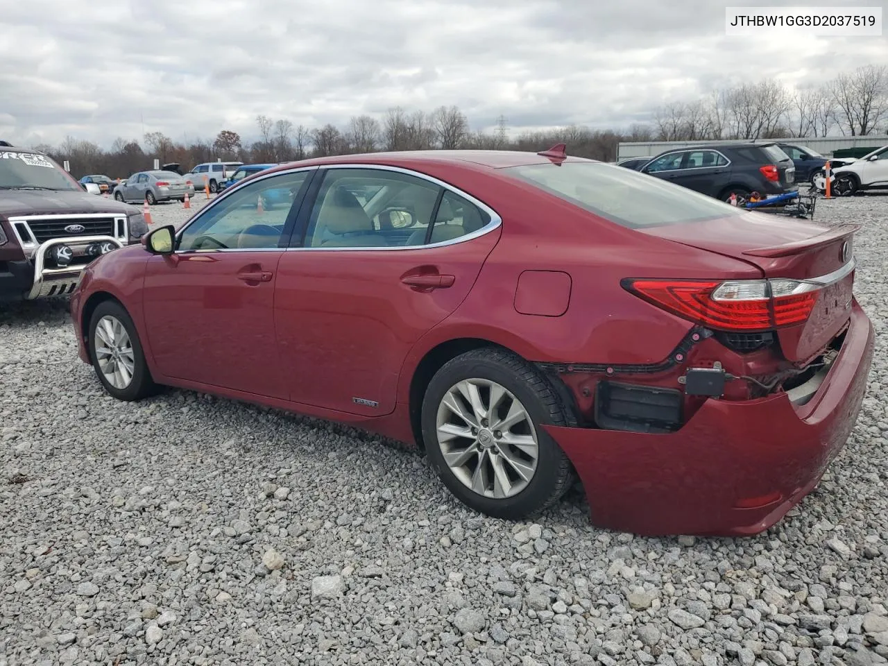 2013 Lexus Es 300H VIN: JTHBW1GG3D2037519 Lot: 79463564