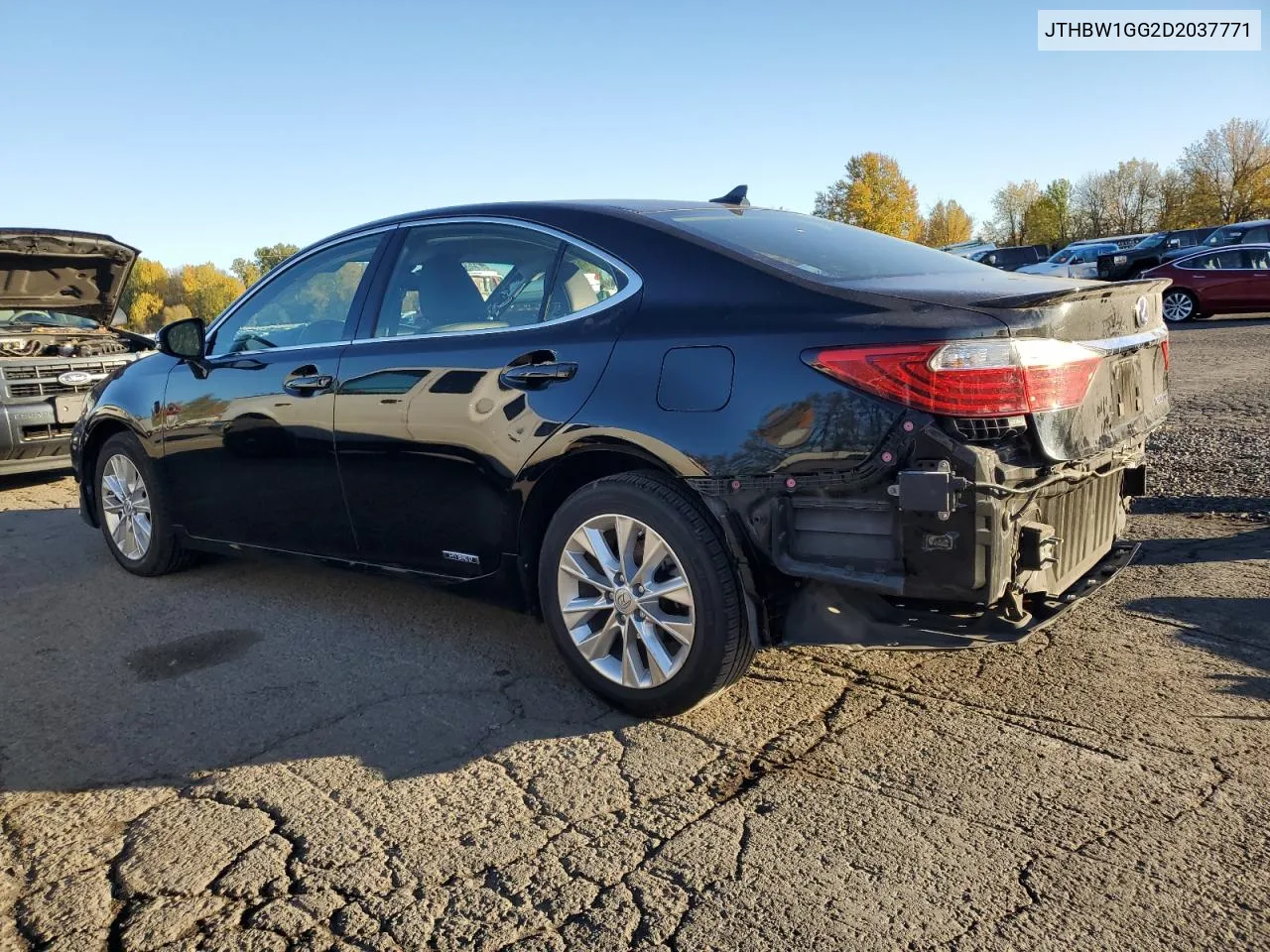 2013 Lexus Es 300H VIN: JTHBW1GG2D2037771 Lot: 79957094