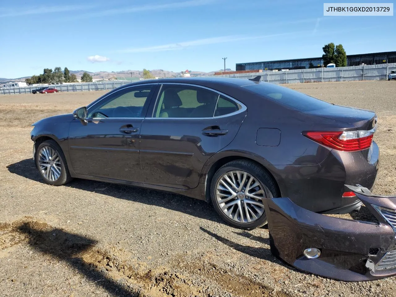 2013 Lexus Es 350 VIN: JTHBK1GGXD2013729 Lot: 80581514