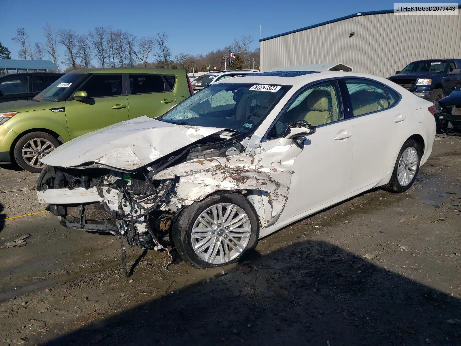 2013 Lexus Es 350 VIN: JTHBK1GG3D2079443 Lot: 81267823