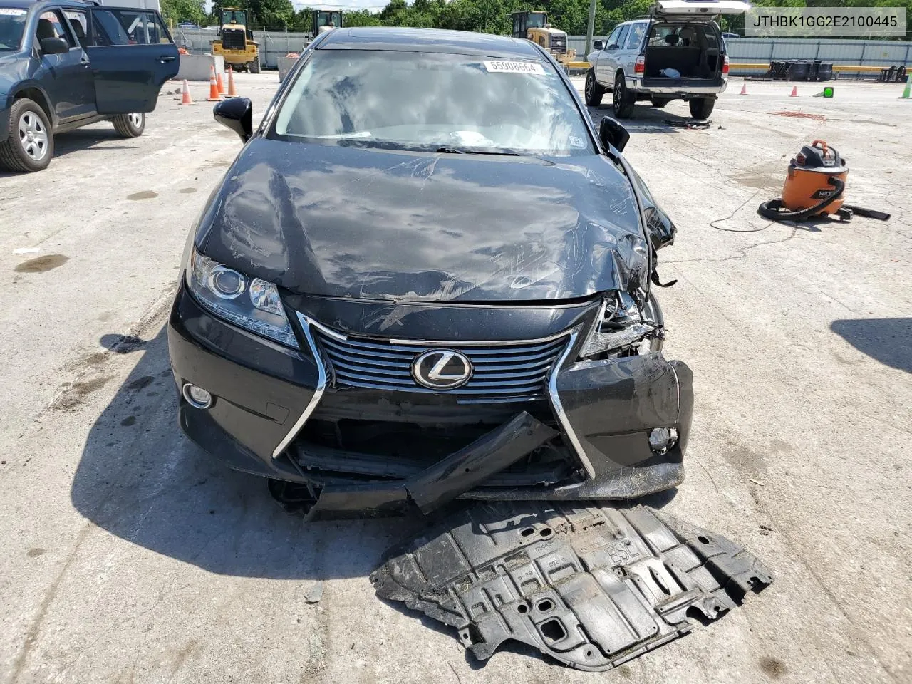 JTHBK1GG2E2100445 2014 Lexus Es 350