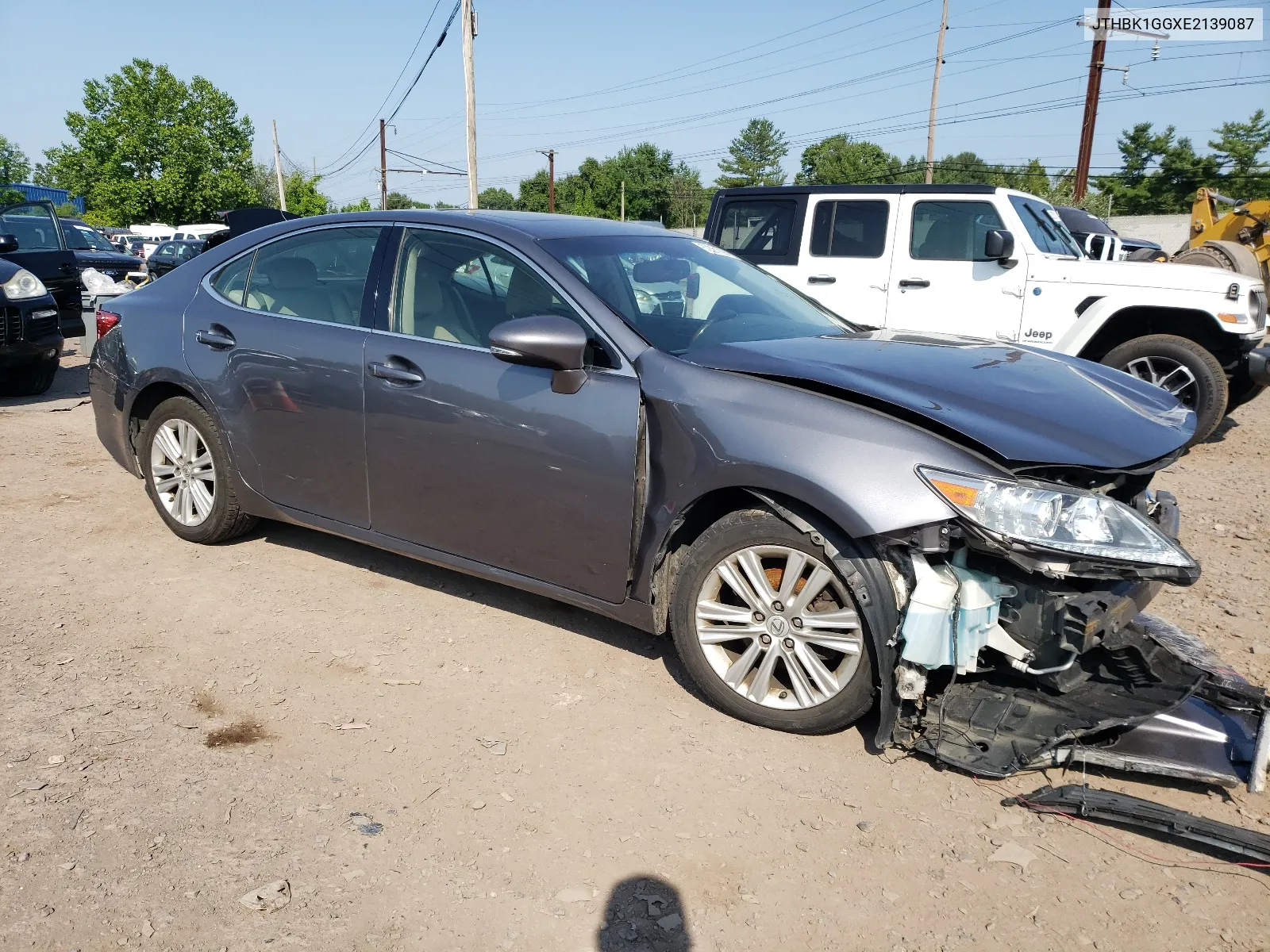 JTHBK1GGXE2139087 2014 Lexus Es 350