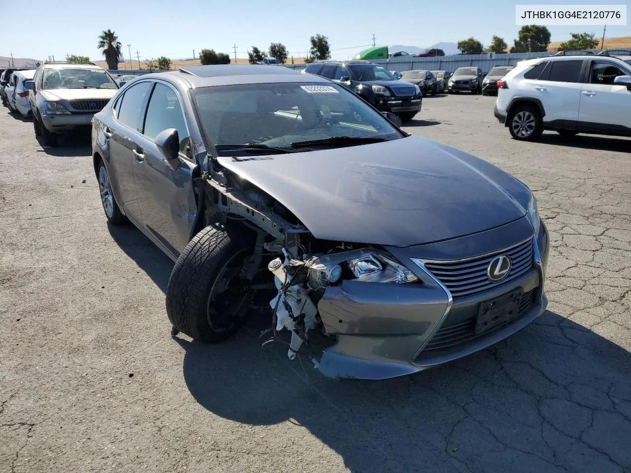 2014 Lexus Es 350 VIN: JTHBK1GG4E2120776 Lot: 63233374