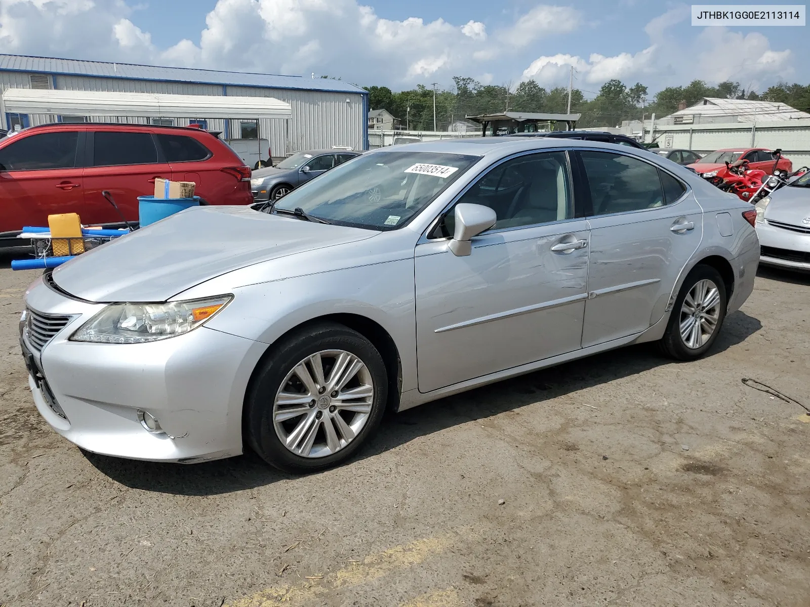 2014 Lexus Es 350 VIN: JTHBK1GG0E2113114 Lot: 65003514