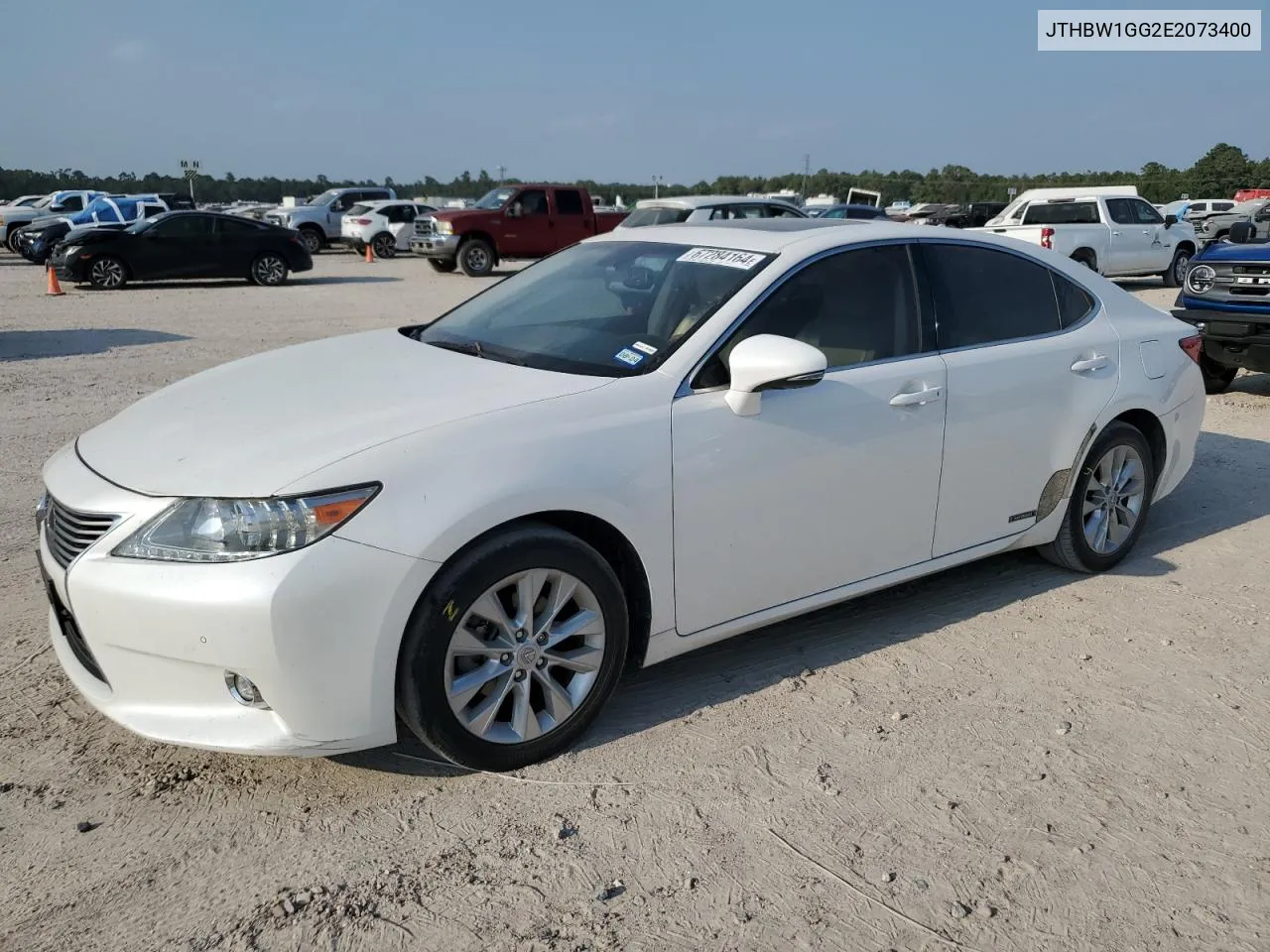 2014 Lexus Es 300H VIN: JTHBW1GG2E2073400 Lot: 67284164