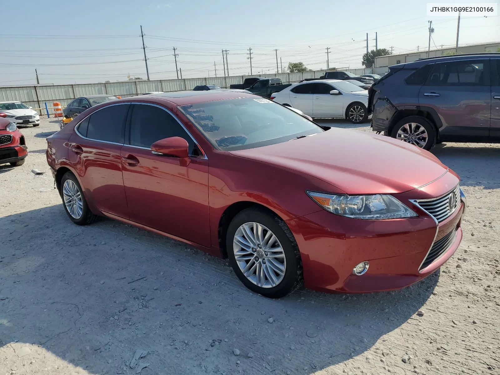 2014 Lexus Es 350 VIN: JTHBK1GG9E2100166 Lot: 68651284