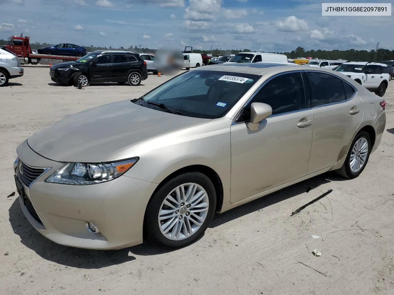 2014 Lexus Es 350 VIN: JTHBK1GG8E2097891 Lot: 69335374