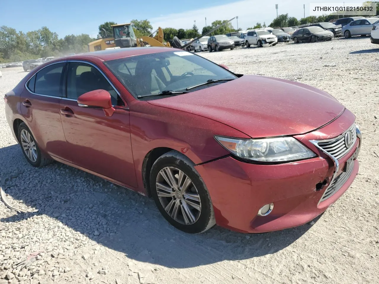 JTHBK1GG1E2150432 2014 Lexus Es 350