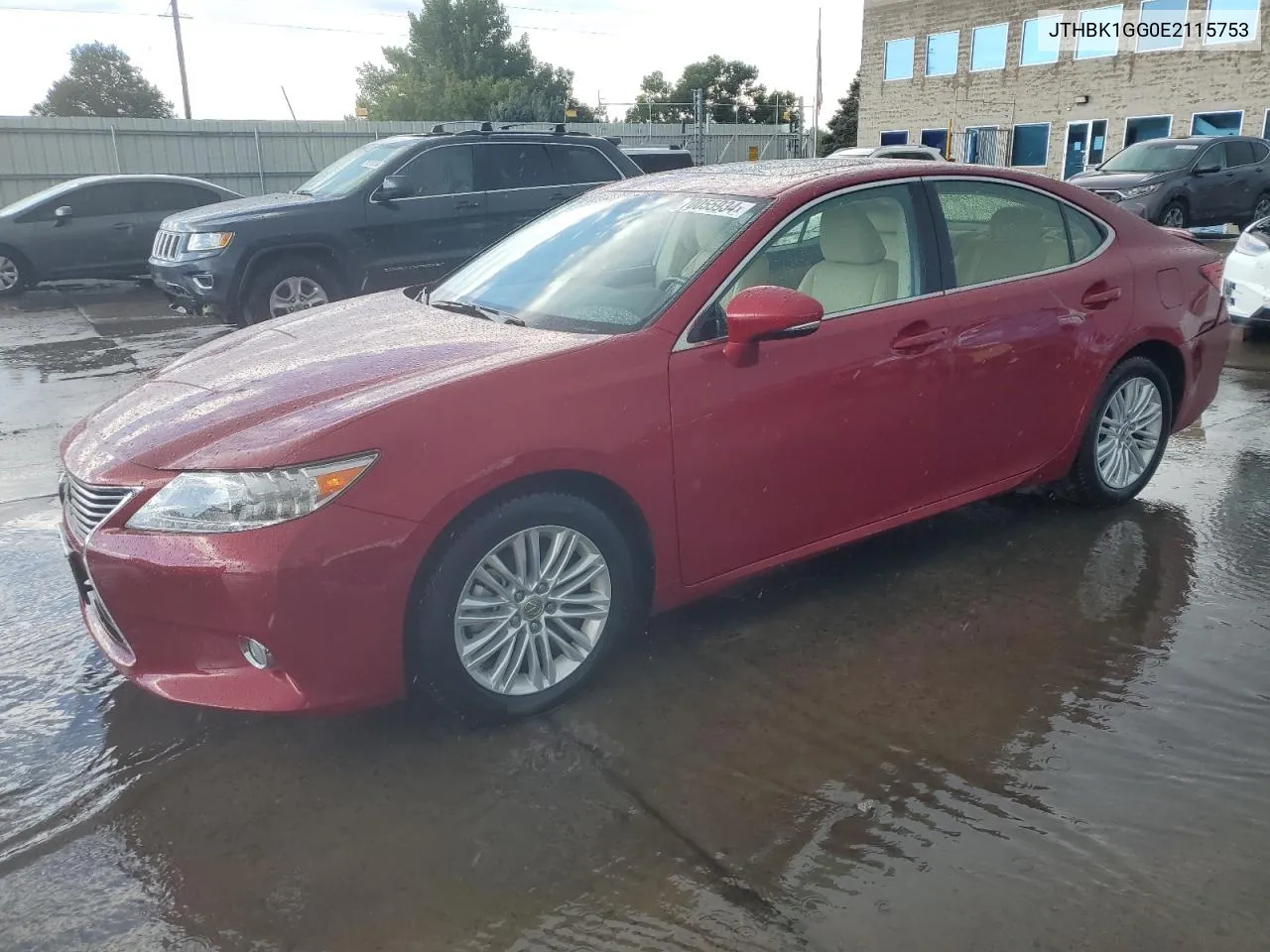 JTHBK1GG0E2115753 2014 Lexus Es 350