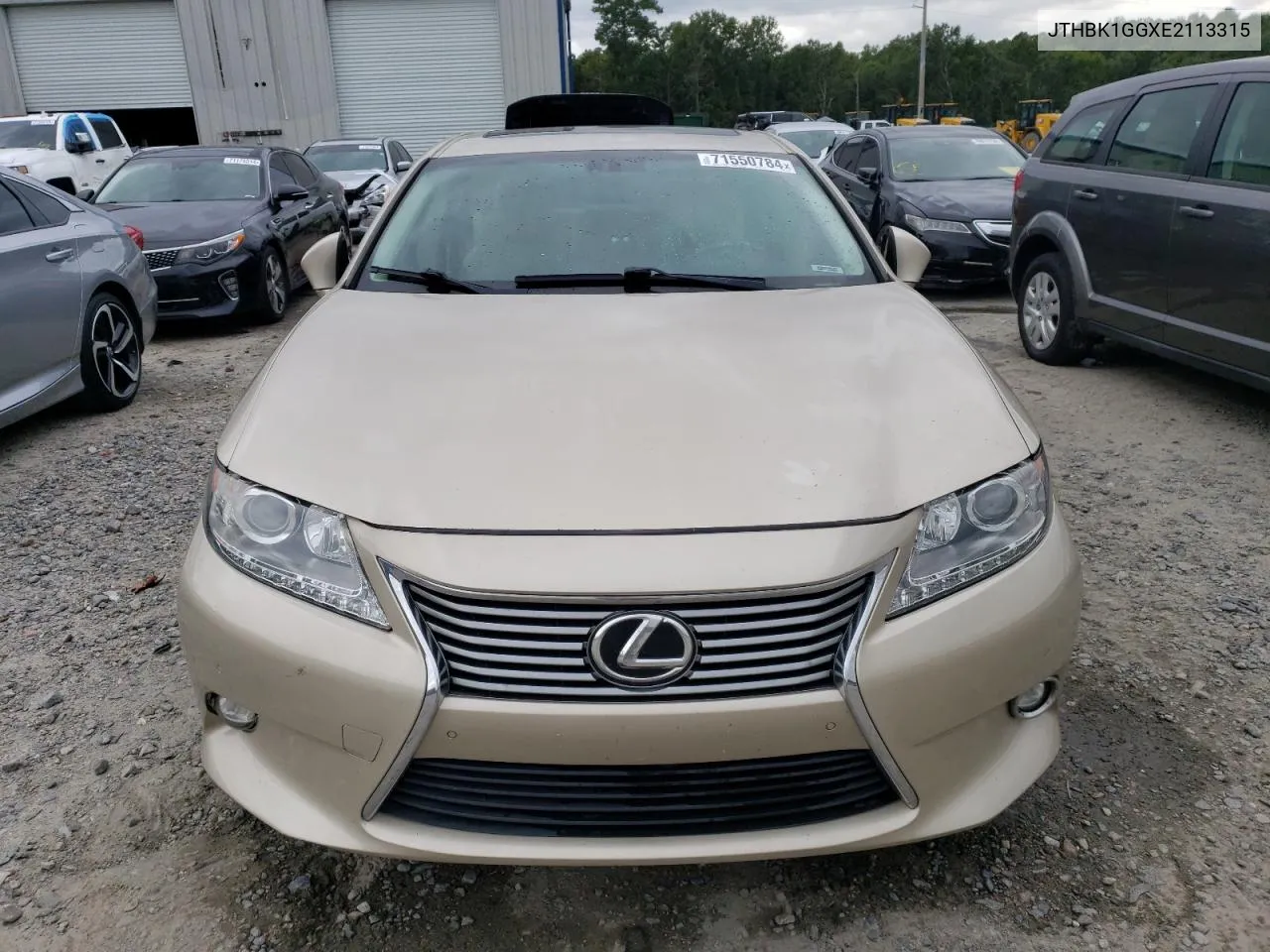 2014 Lexus Es 350 VIN: JTHBK1GGXE2113315 Lot: 71550784