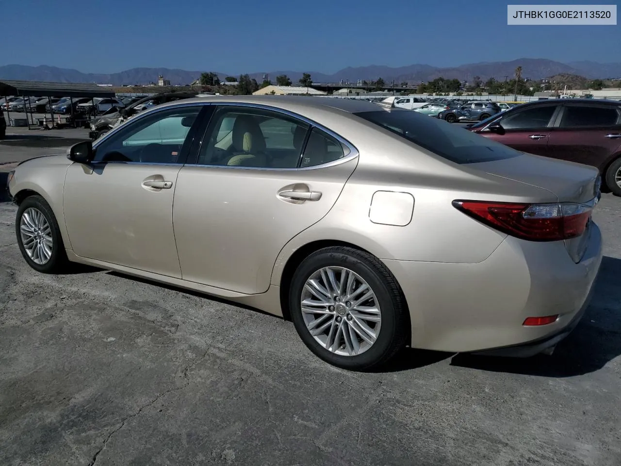 JTHBK1GG0E2113520 2014 Lexus Es 350