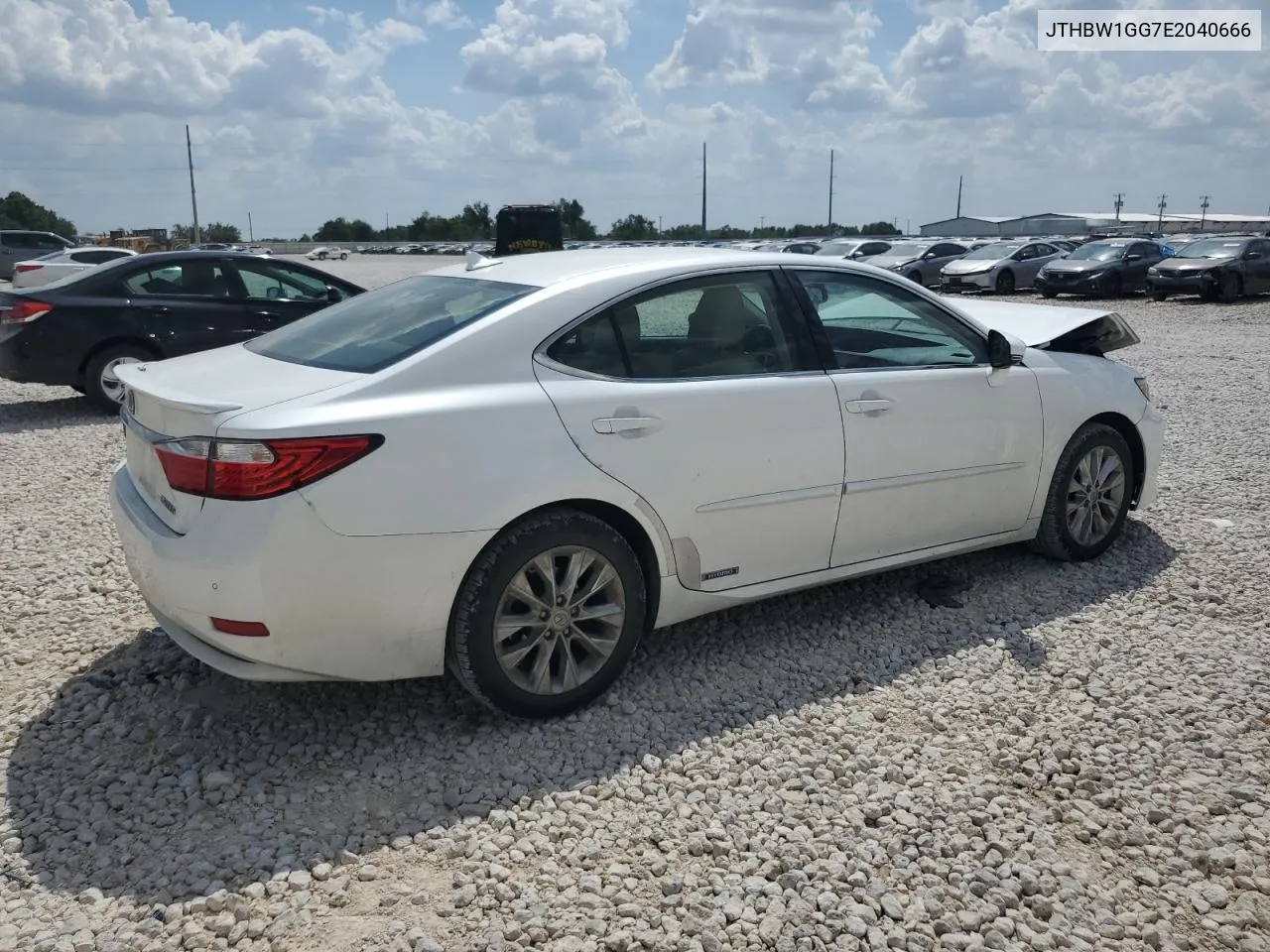 2014 Lexus Es 300H VIN: JTHBW1GG7E2040666 Lot: 71835074