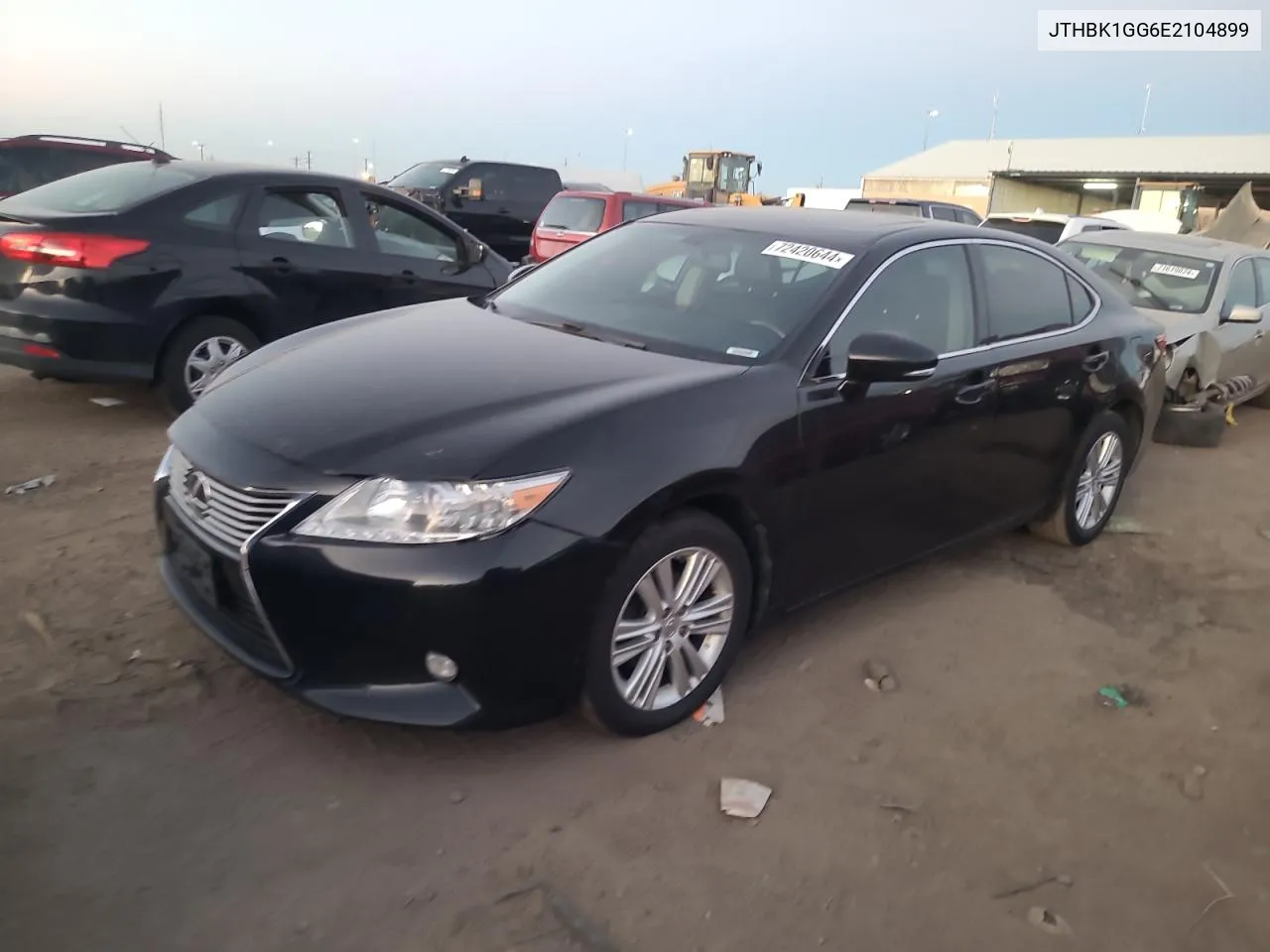 2014 Lexus Es 350 VIN: JTHBK1GG6E2104899 Lot: 72420644