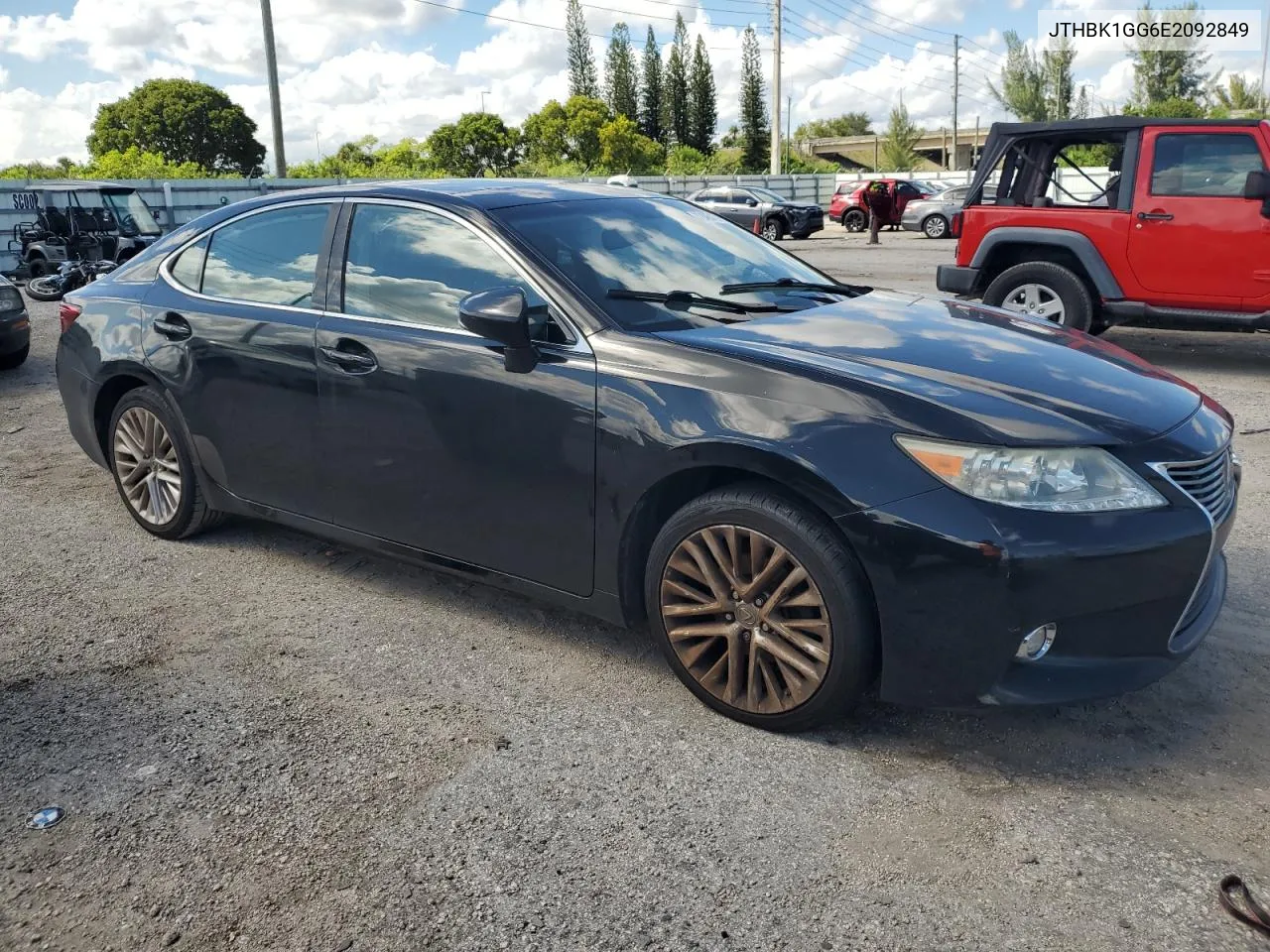 2014 Lexus Es 350 VIN: JTHBK1GG6E2092849 Lot: 72495134