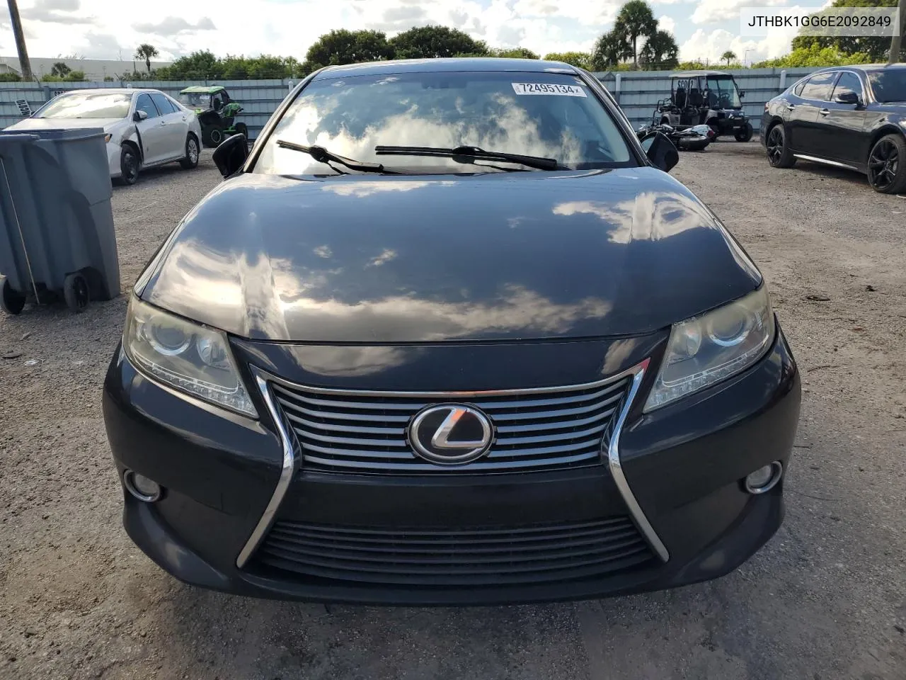 JTHBK1GG6E2092849 2014 Lexus Es 350