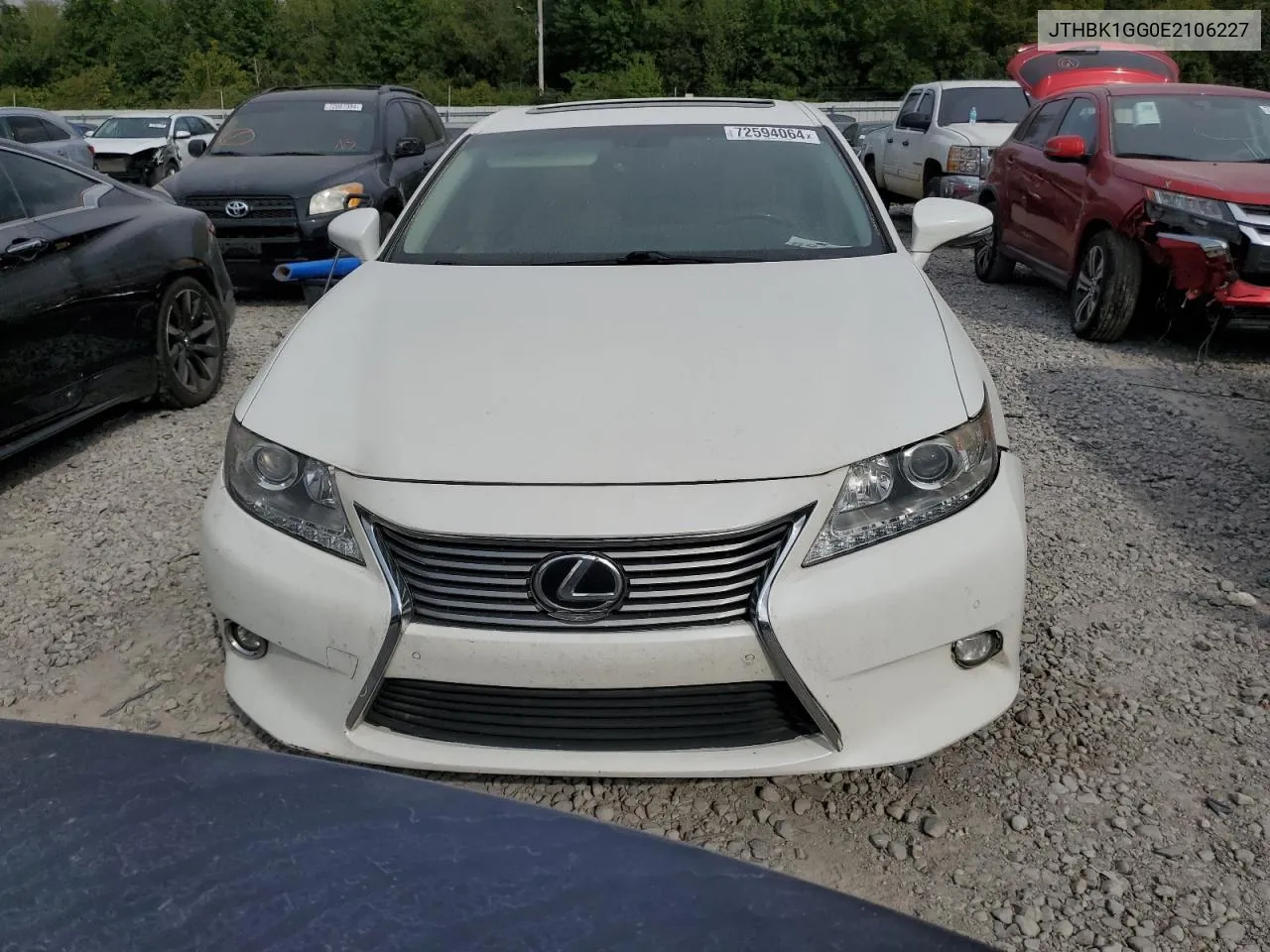 JTHBK1GG0E2106227 2014 Lexus Es 350