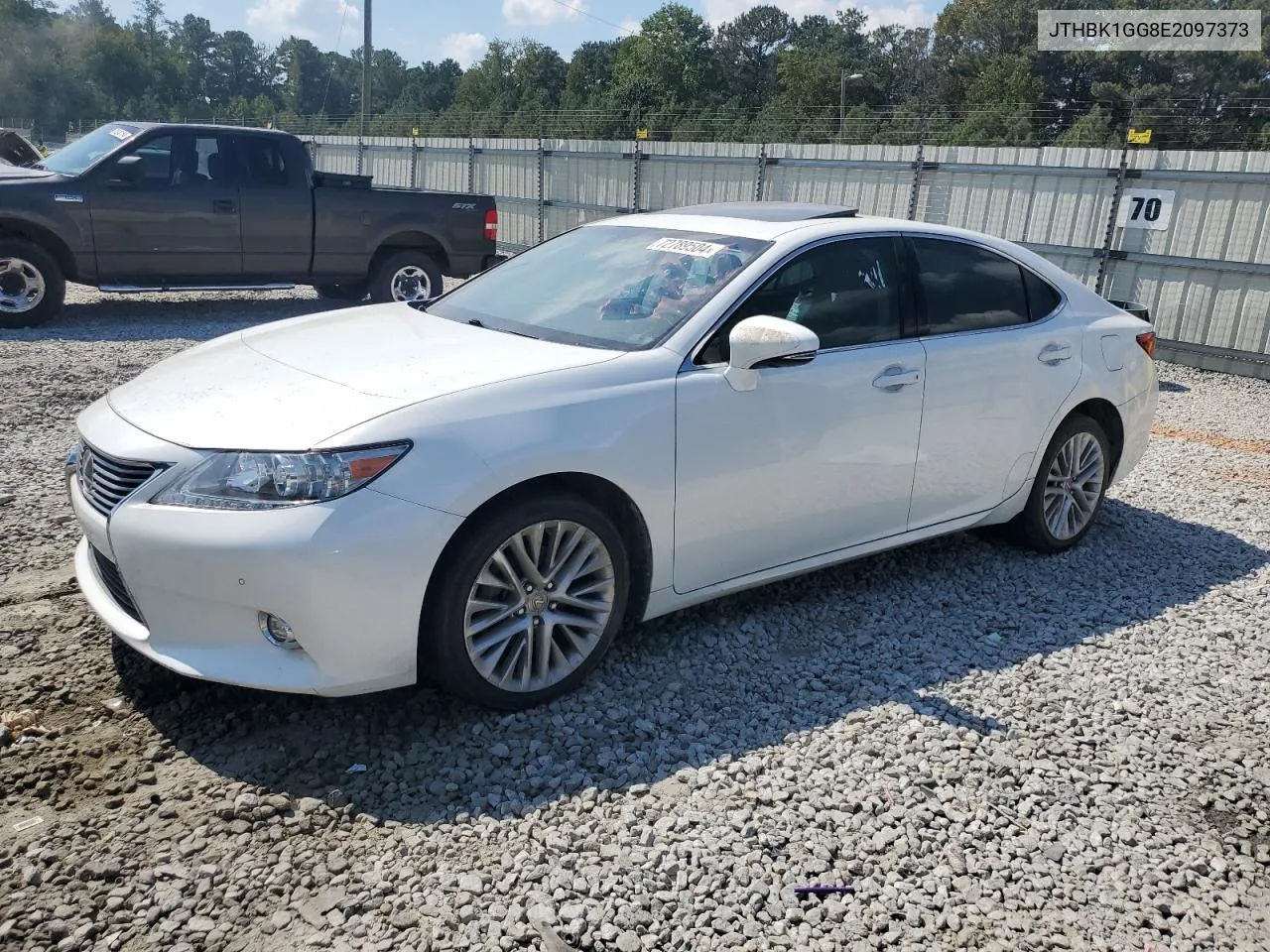 JTHBK1GG8E2097373 2014 Lexus Es 350