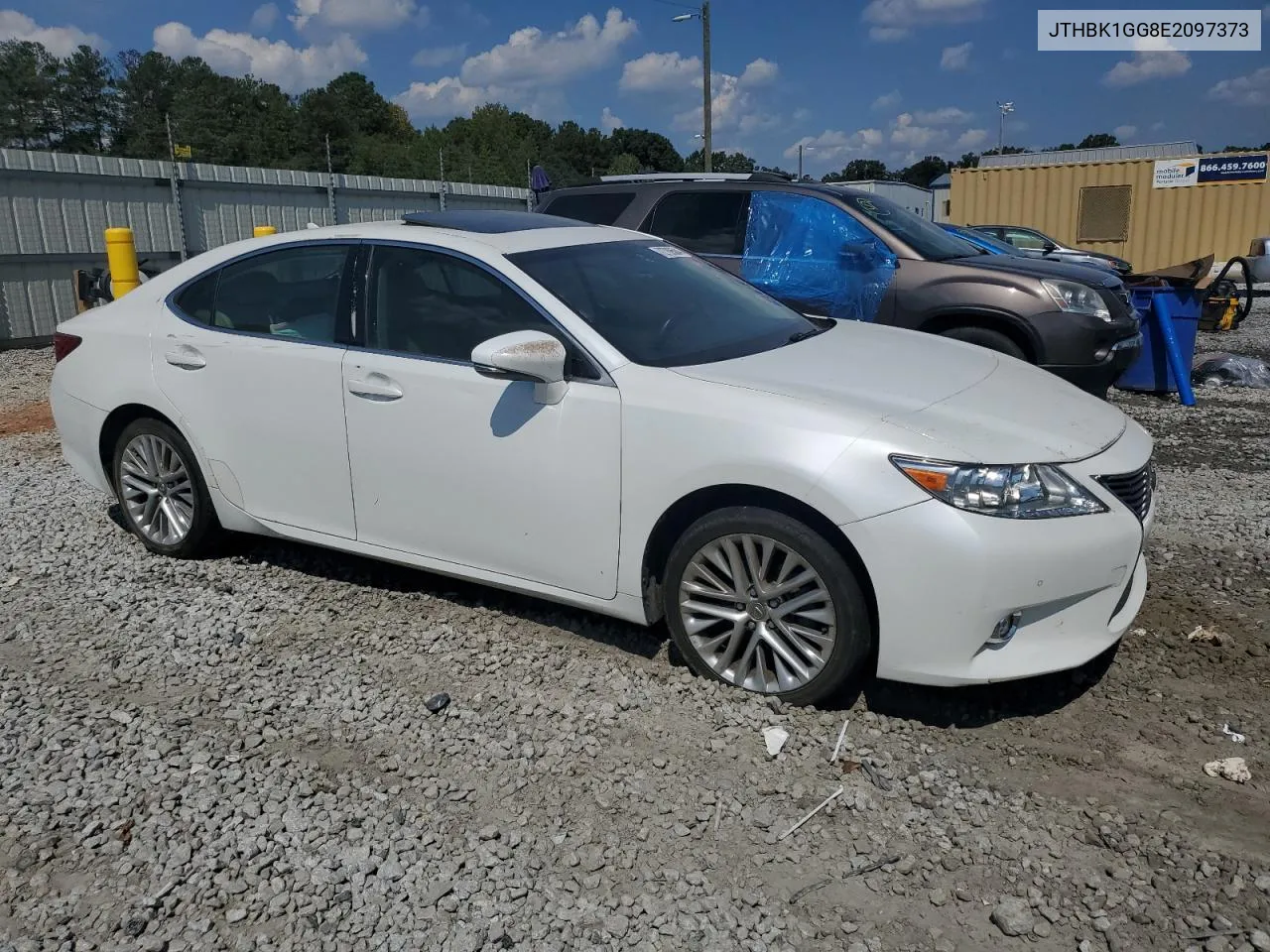 JTHBK1GG8E2097373 2014 Lexus Es 350