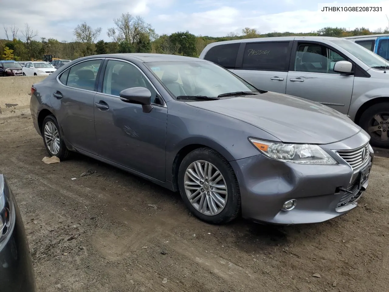 JTHBK1GG8E2087331 2014 Lexus Es 350