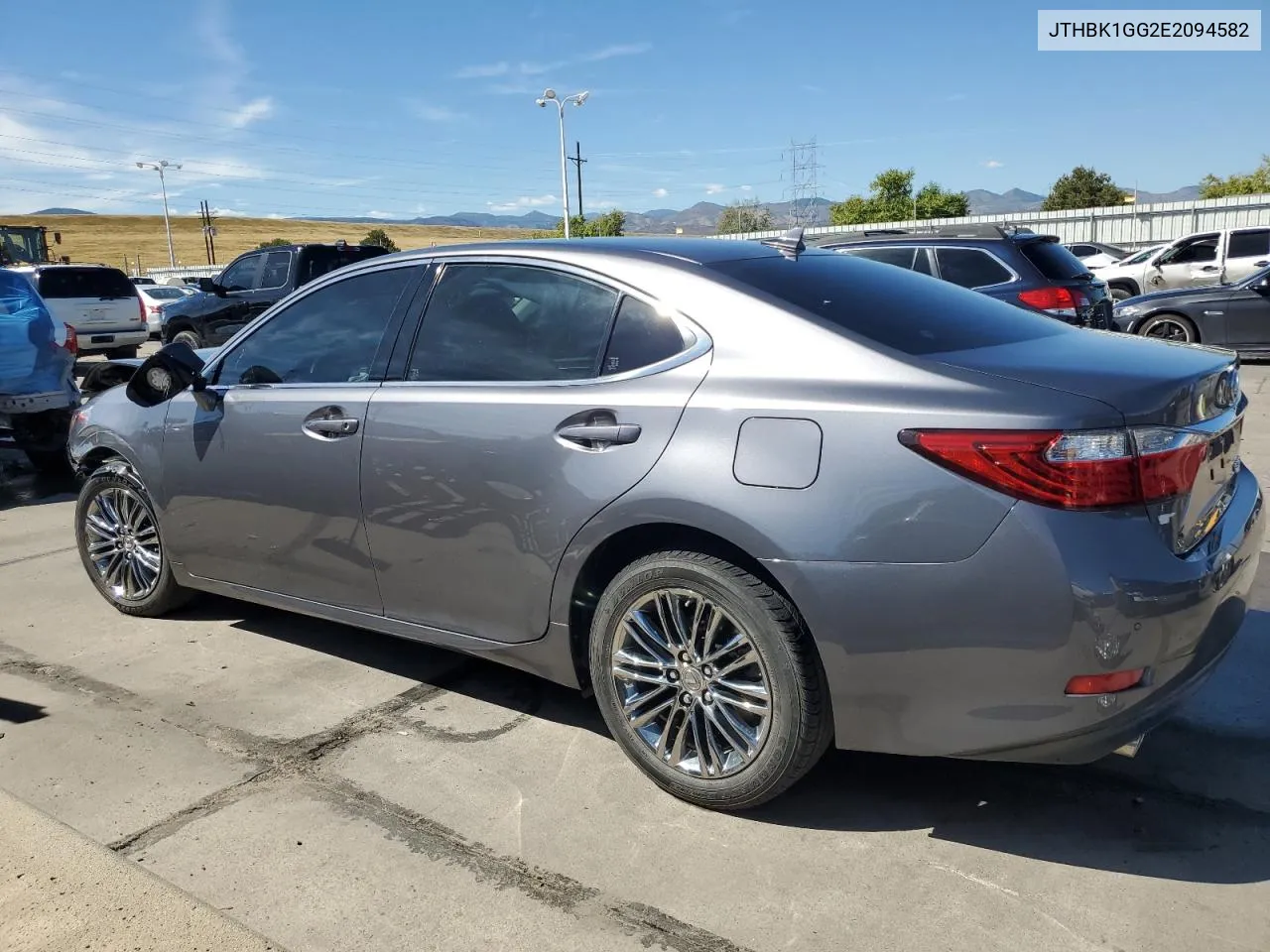 2014 Lexus Es 350 VIN: JTHBK1GG2E2094582 Lot: 72814414