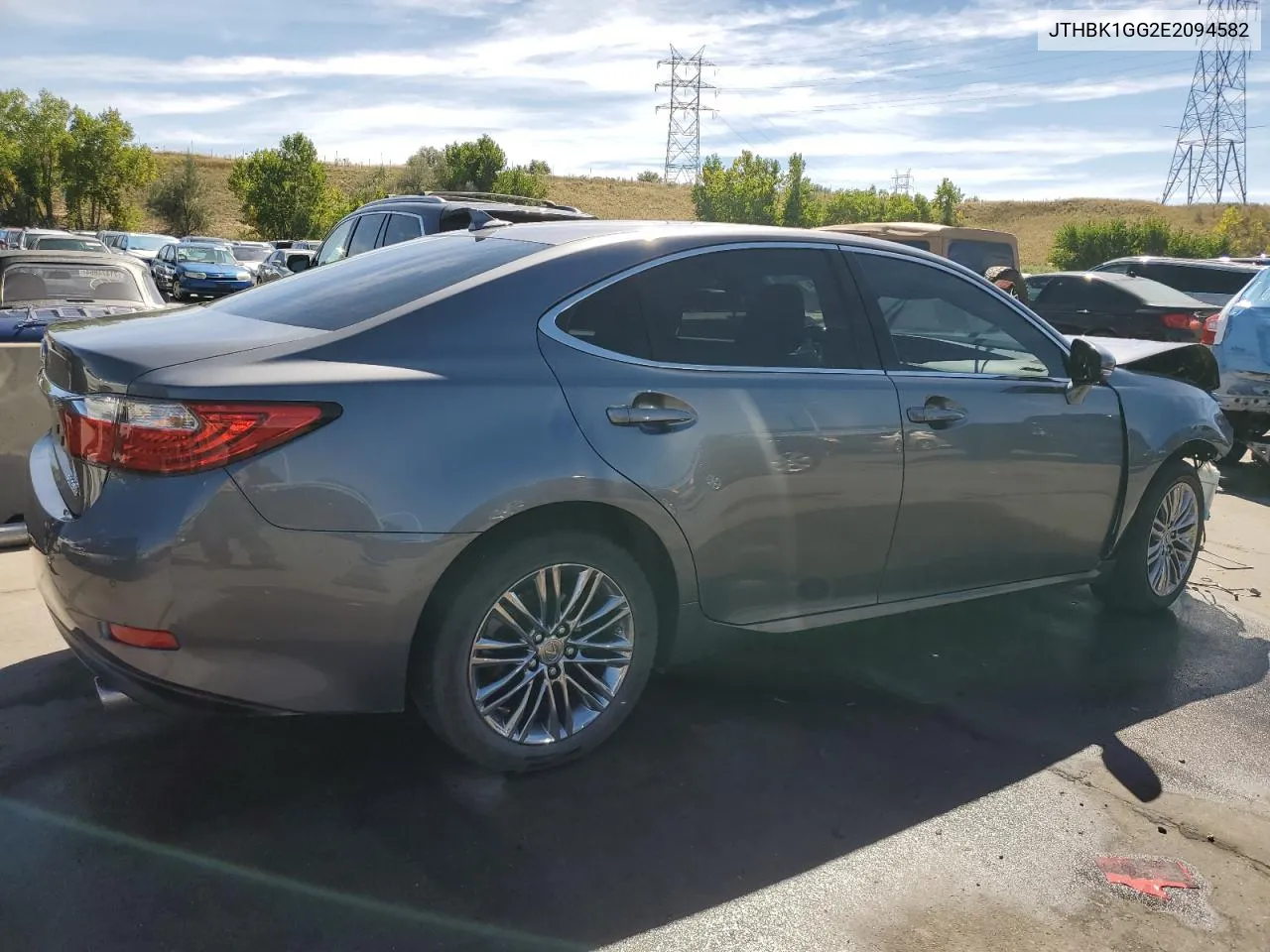 JTHBK1GG2E2094582 2014 Lexus Es 350