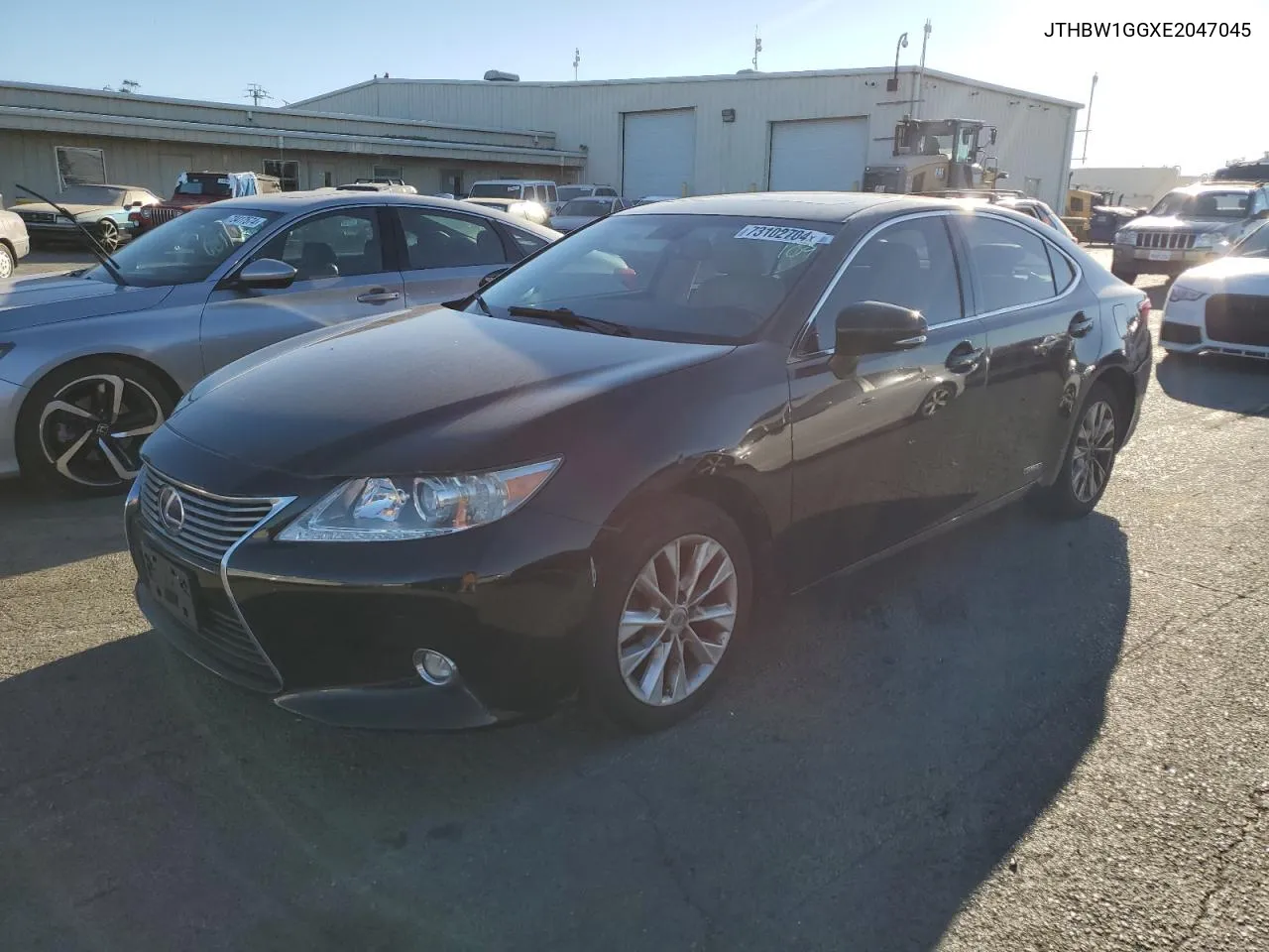 2014 Lexus Es 300H VIN: JTHBW1GGXE2047045 Lot: 73102704