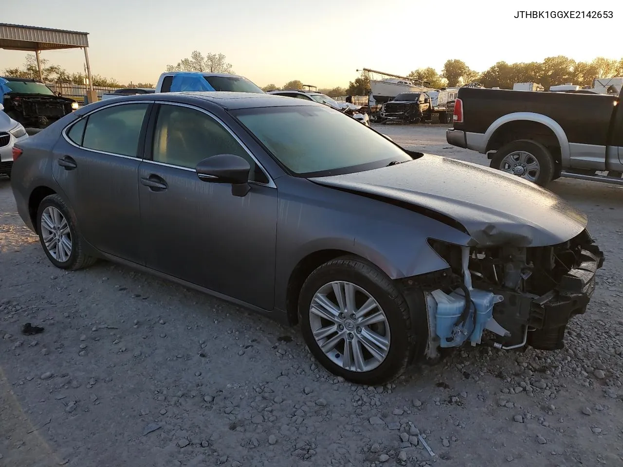 2014 Lexus Es 350 VIN: JTHBK1GGXE2142653 Lot: 73529264