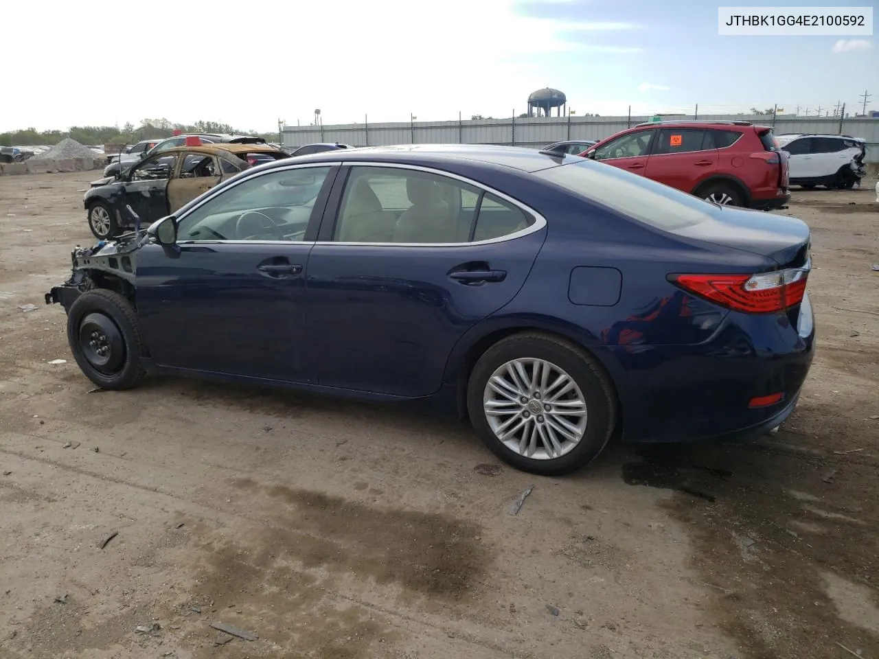 JTHBK1GG4E2100592 2014 Lexus Es 350