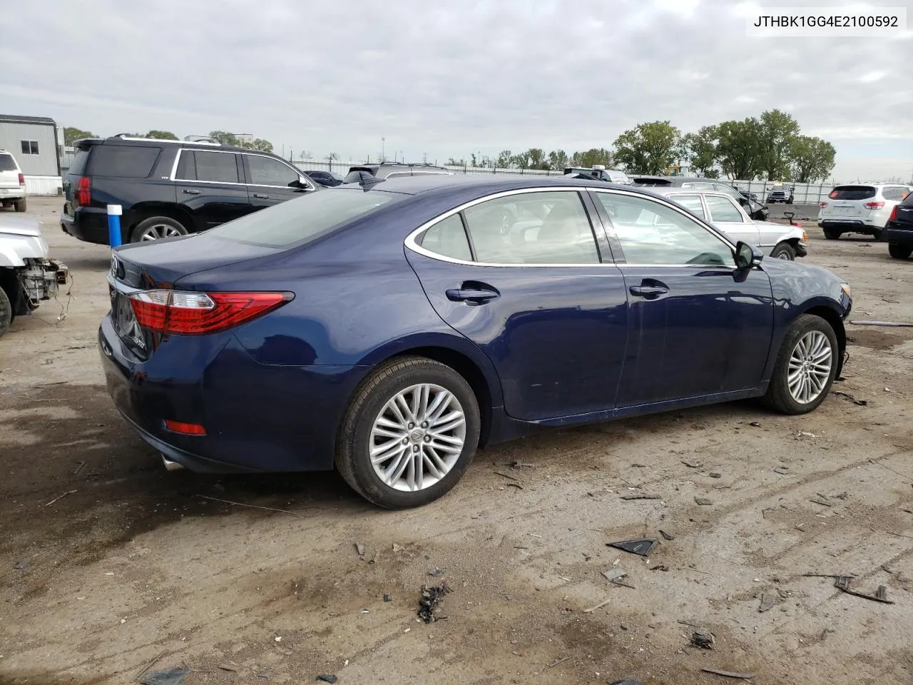 JTHBK1GG4E2100592 2014 Lexus Es 350