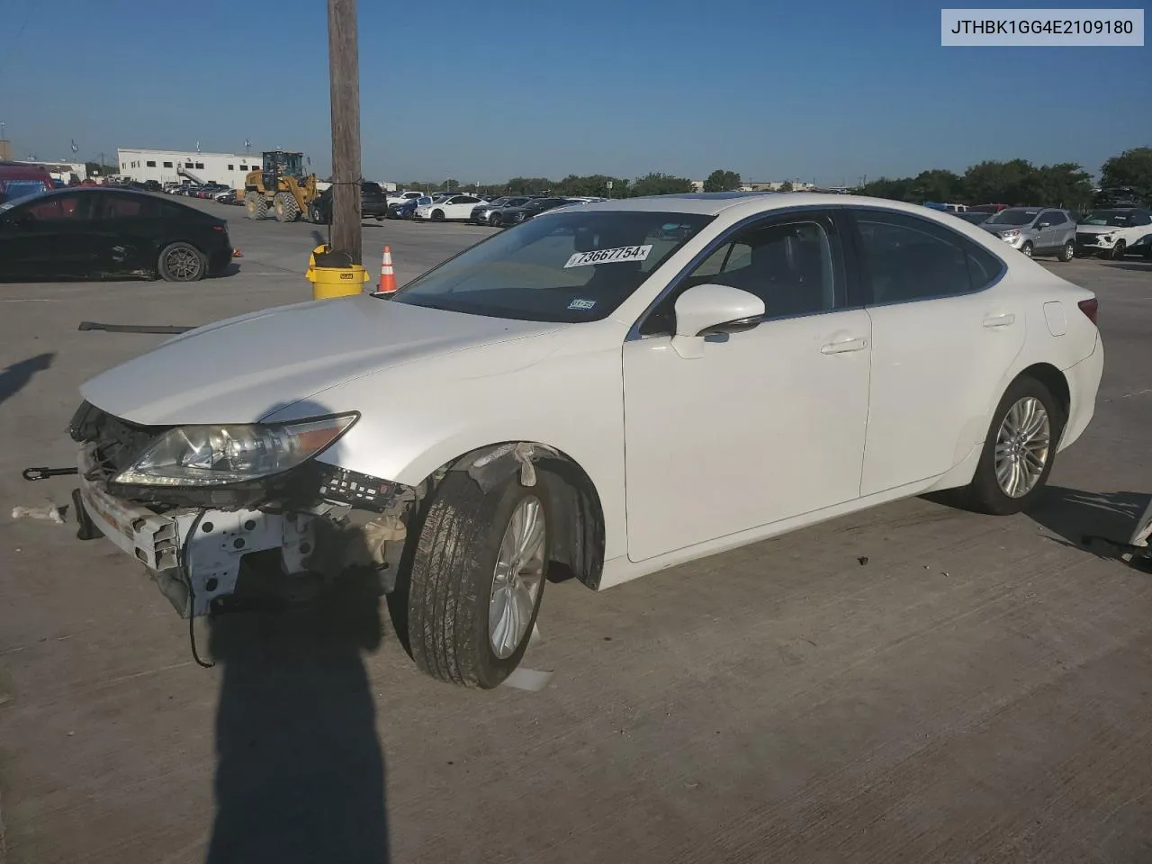 JTHBK1GG4E2109180 2014 Lexus Es 350