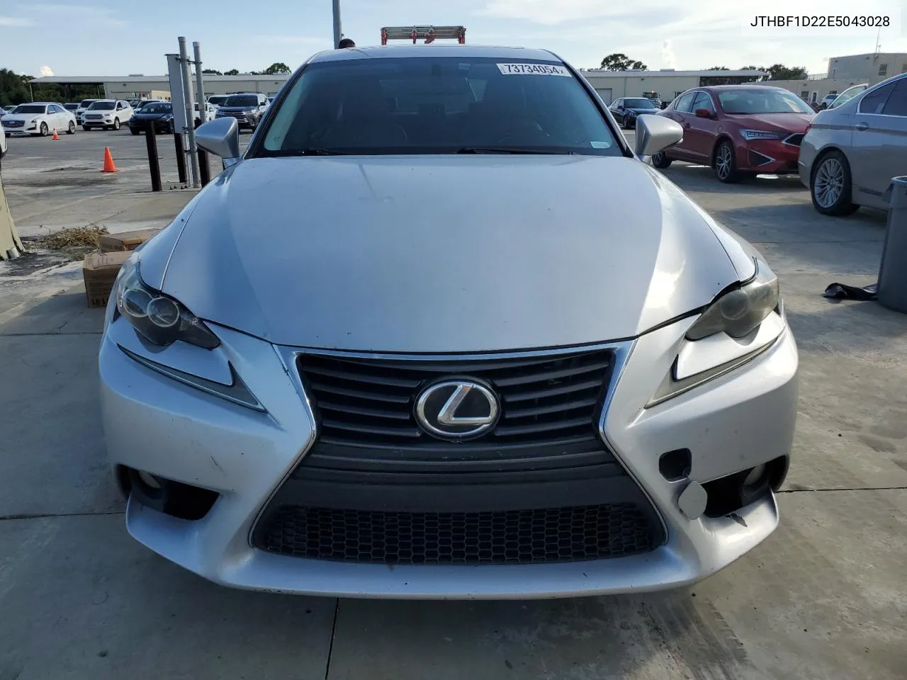 2014 Lexus Is 250 VIN: JTHBF1D22E5043028 Lot: 73734054