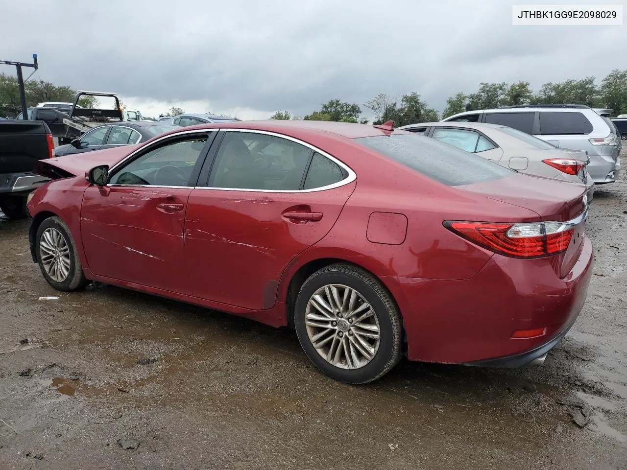 JTHBK1GG9E2098029 2014 Lexus Es 350