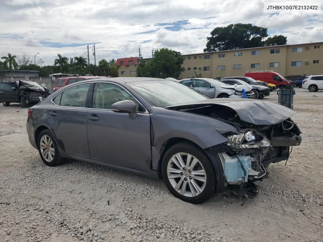 2014 Lexus Es 350 VIN: JTHBK1GG7E2132422 Lot: 74034004