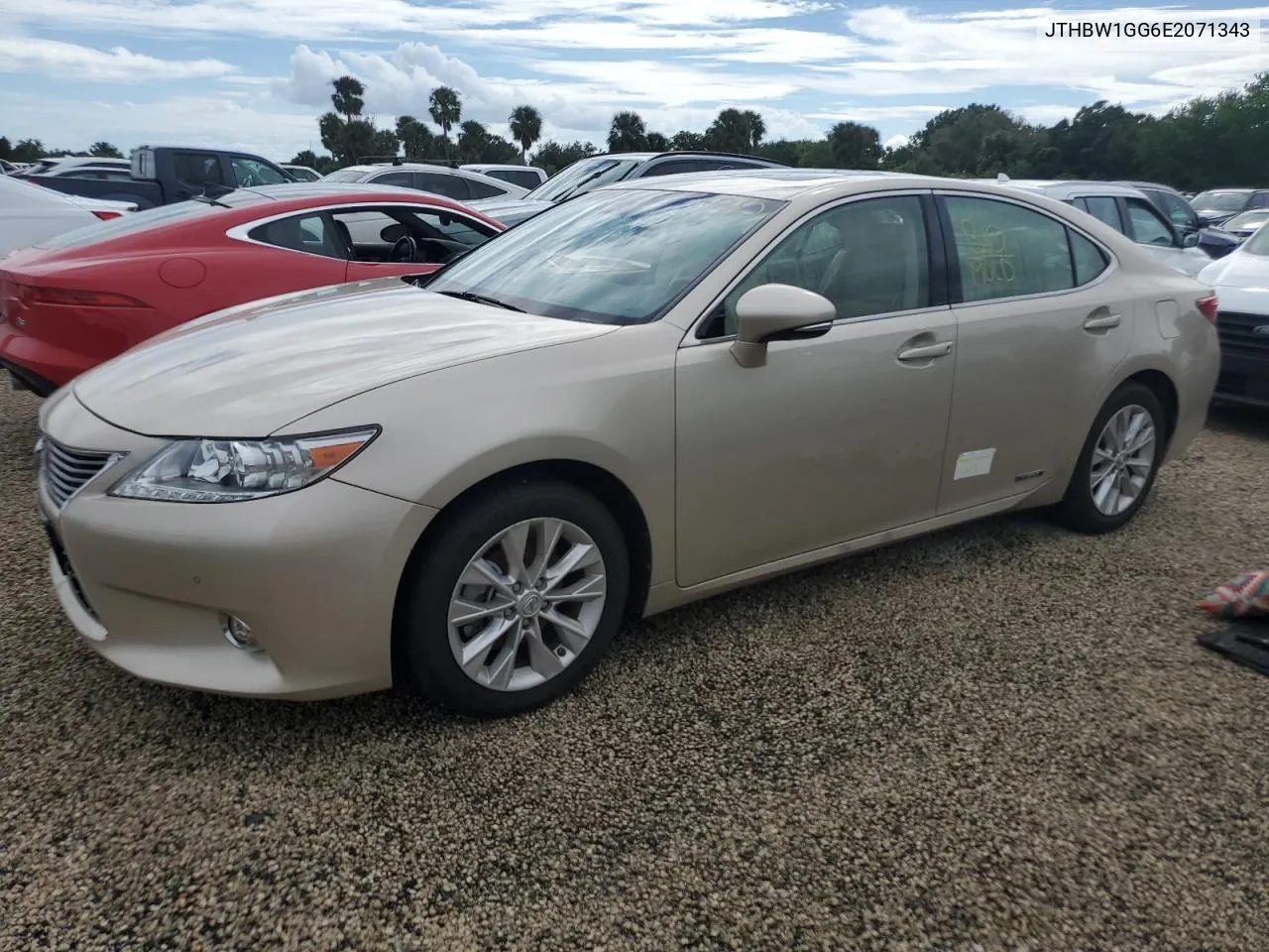 JTHBW1GG6E2071343 2014 Lexus Es 300H