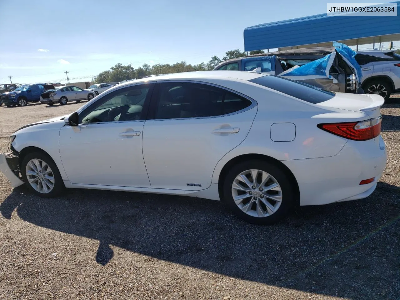 2014 Lexus Es 300H VIN: JTHBW1GGXE2063584 Lot: 74758774