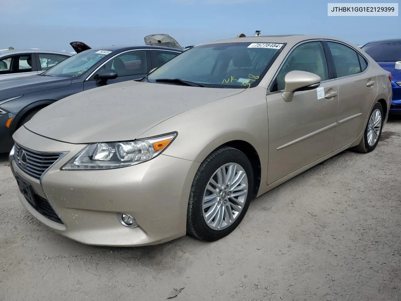 2014 Lexus Es 350 VIN: JTHBK1GG1E2129399 Lot: 75778484