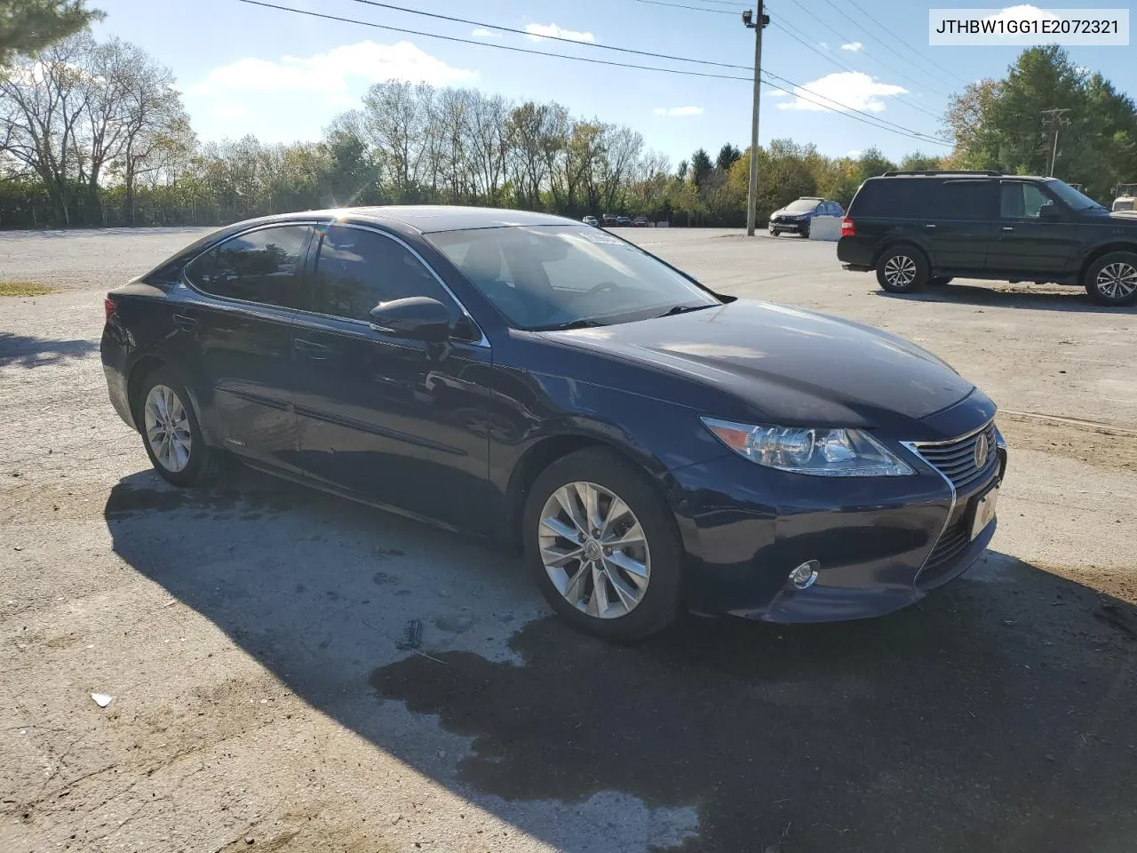 2014 Lexus Es 300H VIN: JTHBW1GG1E2072321 Lot: 75896454