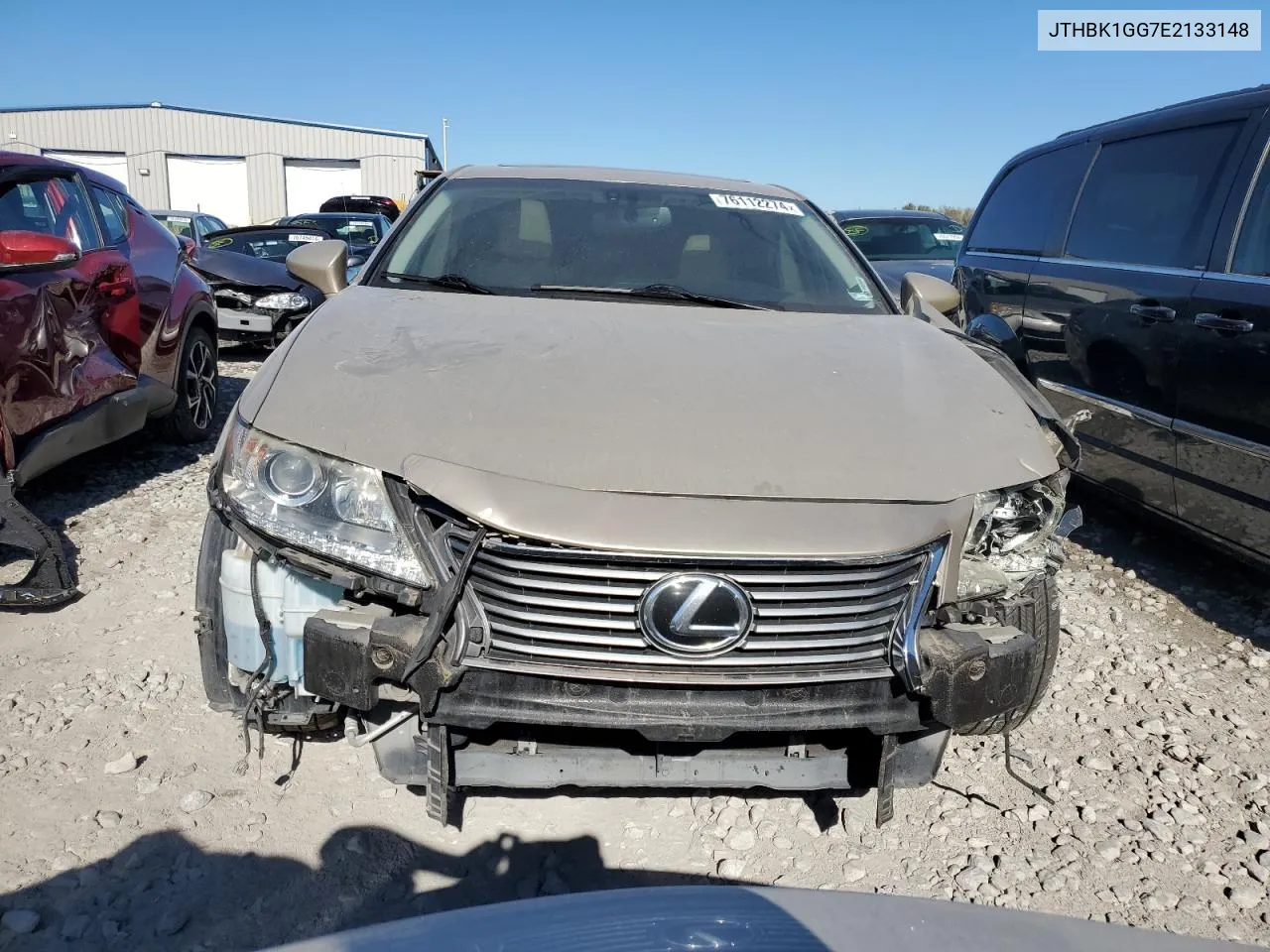 2014 Lexus Es 350 VIN: JTHBK1GG7E2133148 Lot: 76112274