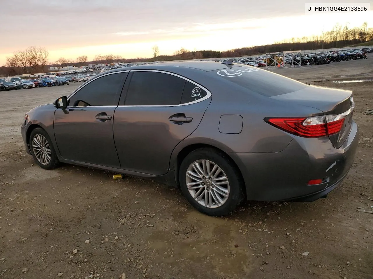 JTHBK1GG4E2138596 2014 Lexus Es 350