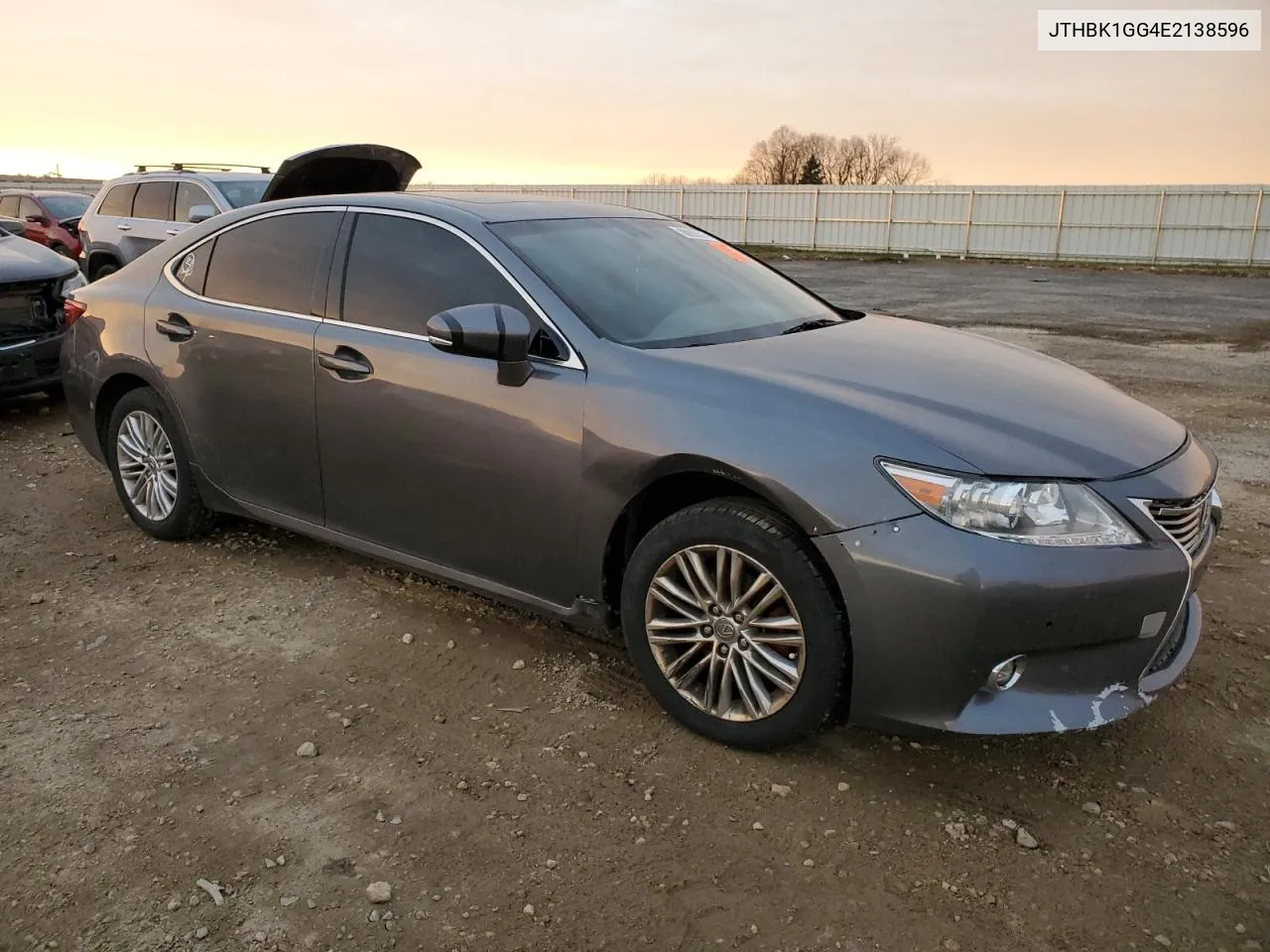 JTHBK1GG4E2138596 2014 Lexus Es 350